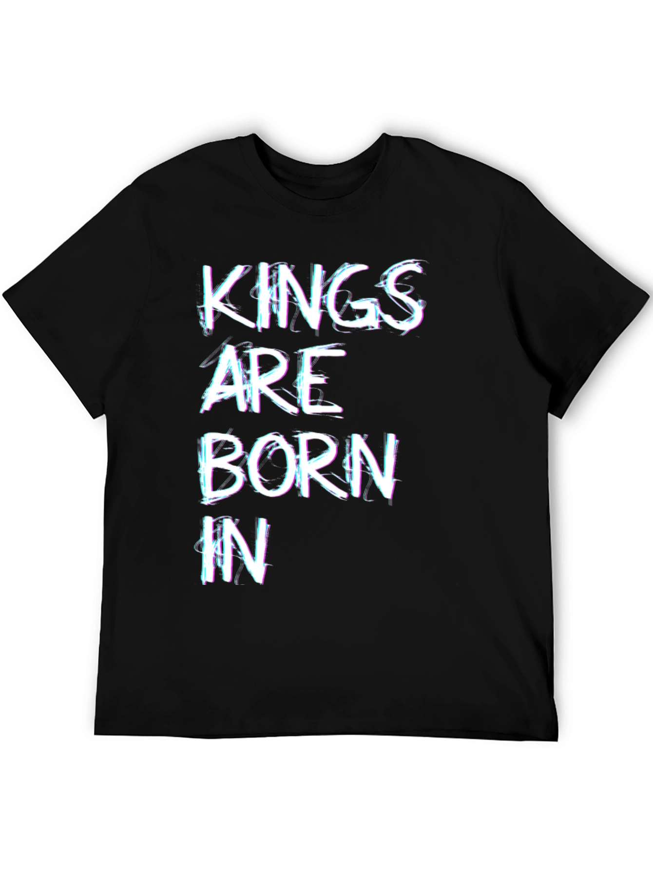 Black Kings Are Born In T-Shirt - Novelty Design view 5