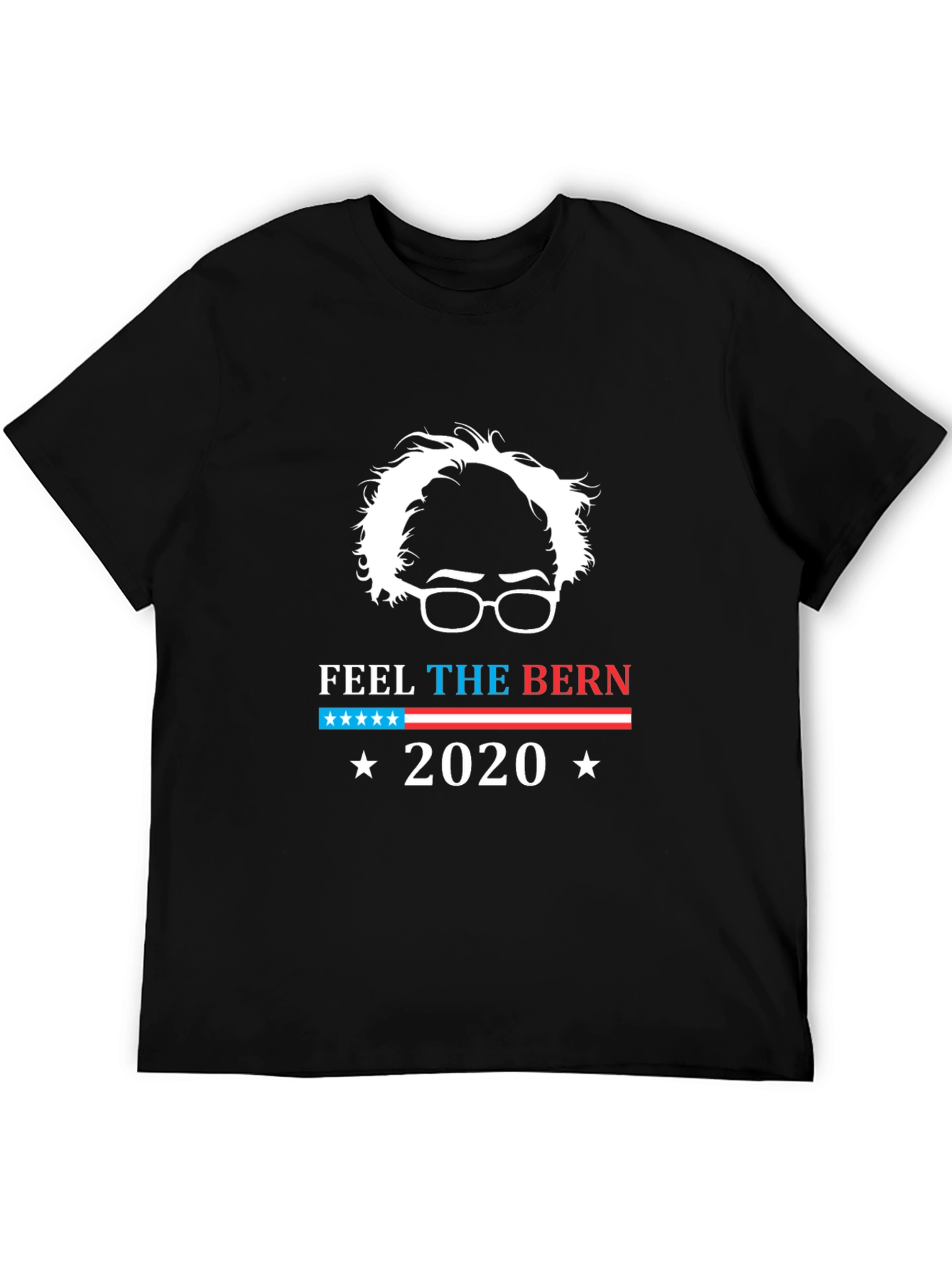 Black Feel The Bern 2020 T-Shirt view 5