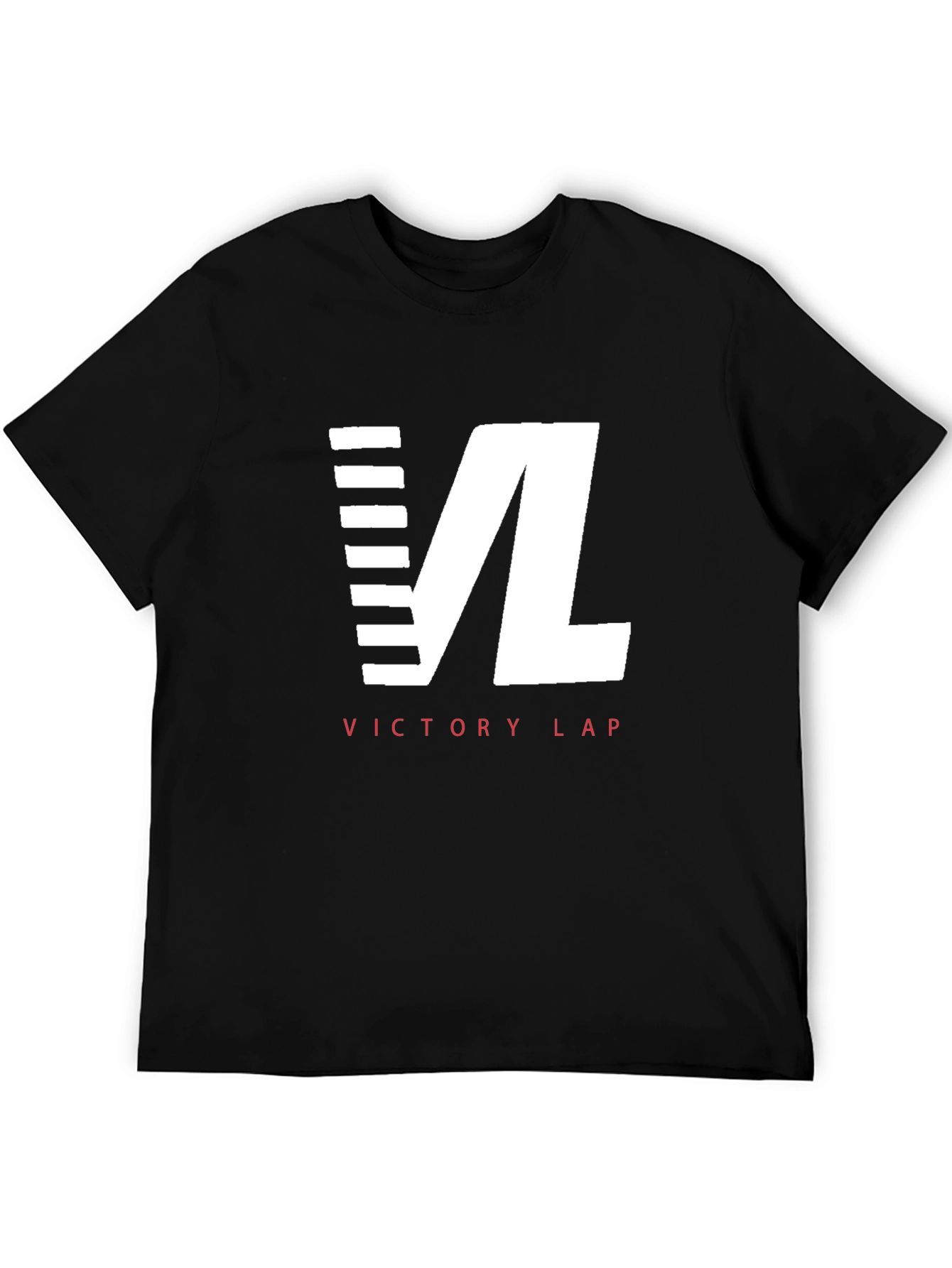 Black Victory Lap Graphic T-Shirt - Stylish Black Tee view 5
