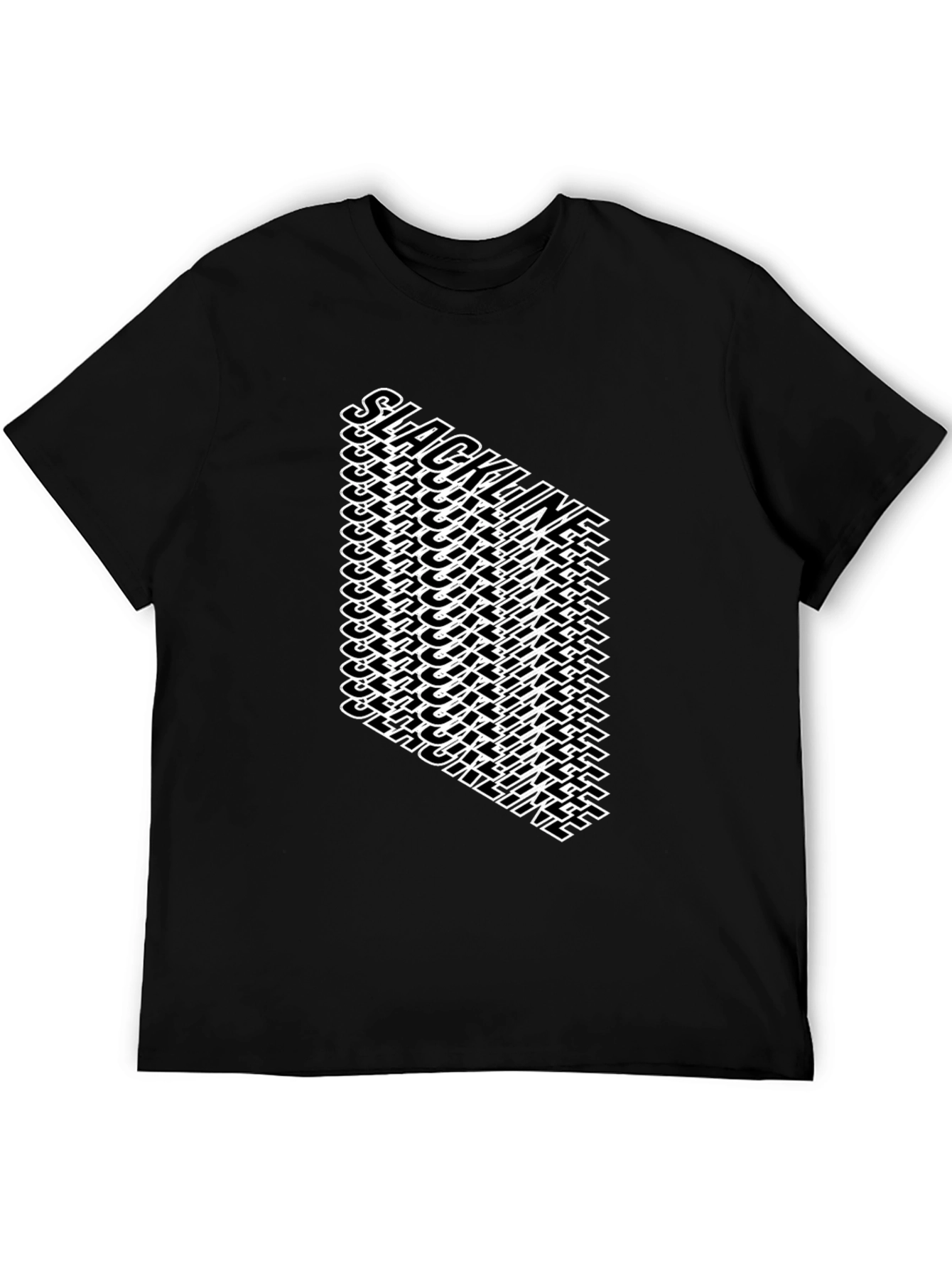 Black Black Slackline Graphic Tee view 5