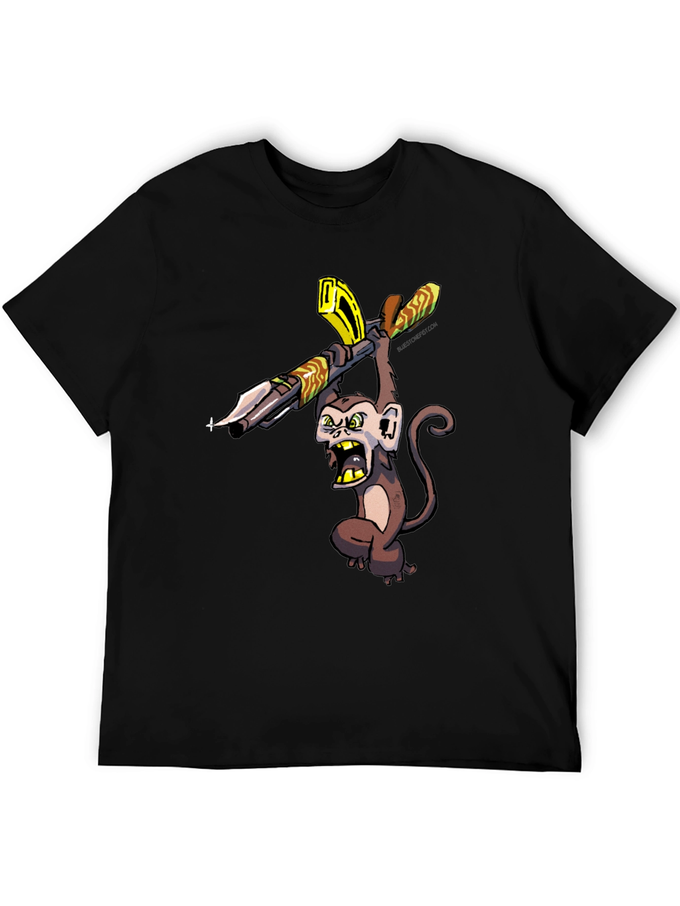 Black Monkey AK-47 Graphic T-Shirt view 5