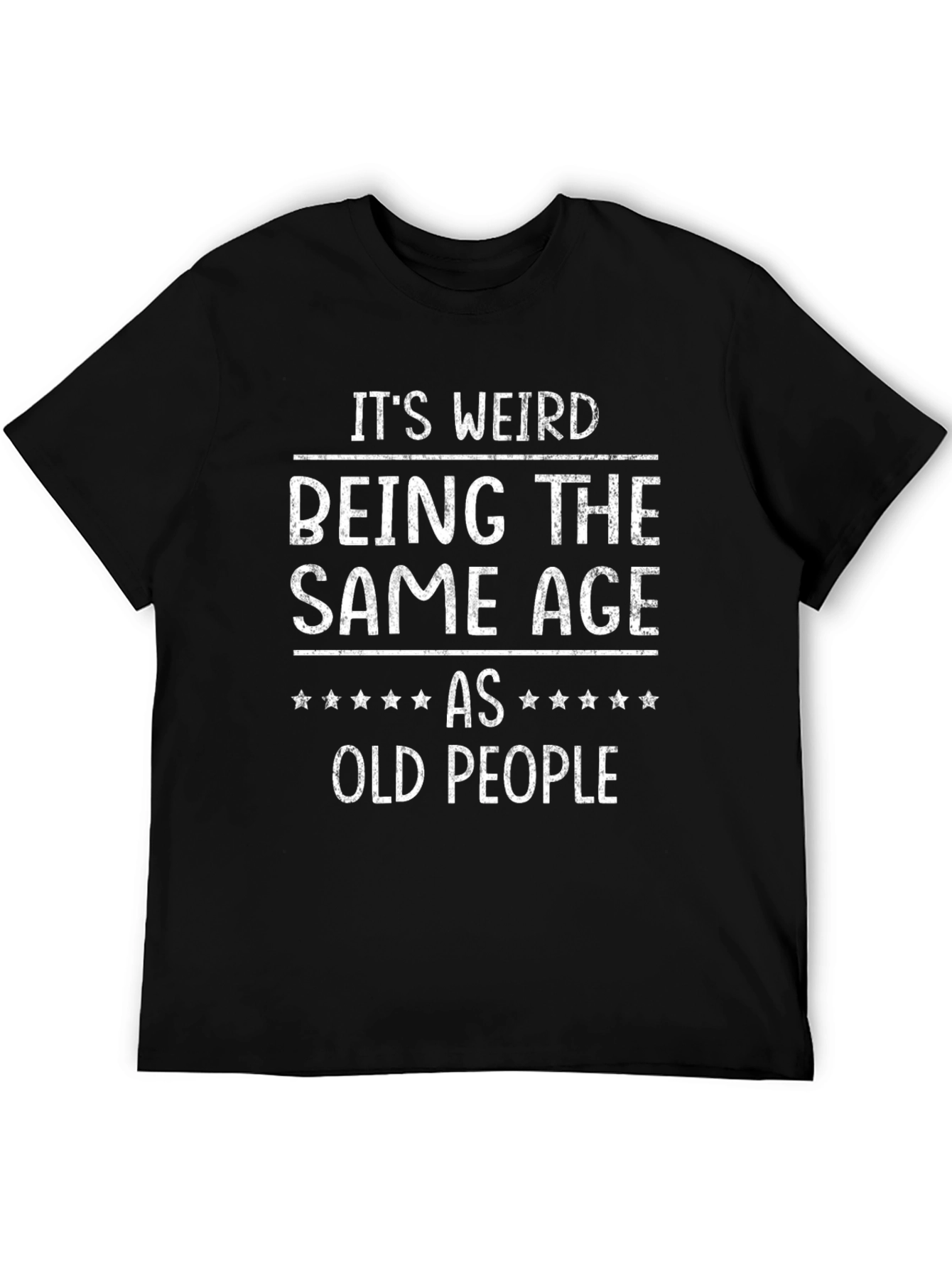 Black Funny Age Humor T-Shirt view 5