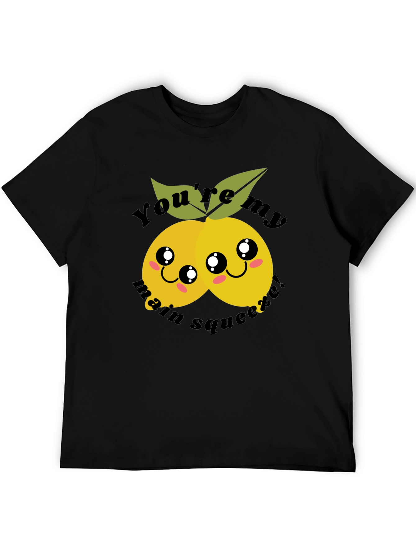 Black You're My Main Squeeze Graphic Tee view 5