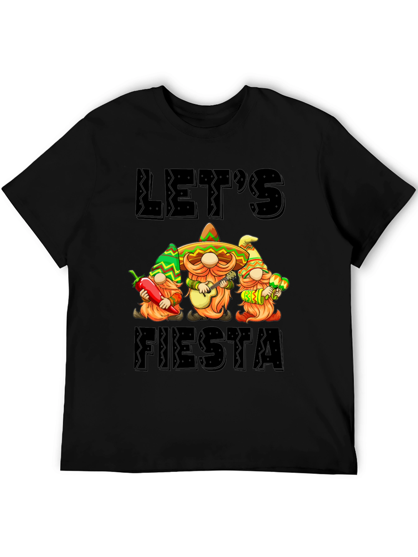 Let's Fiesta Gnome Graphic Tee - 5