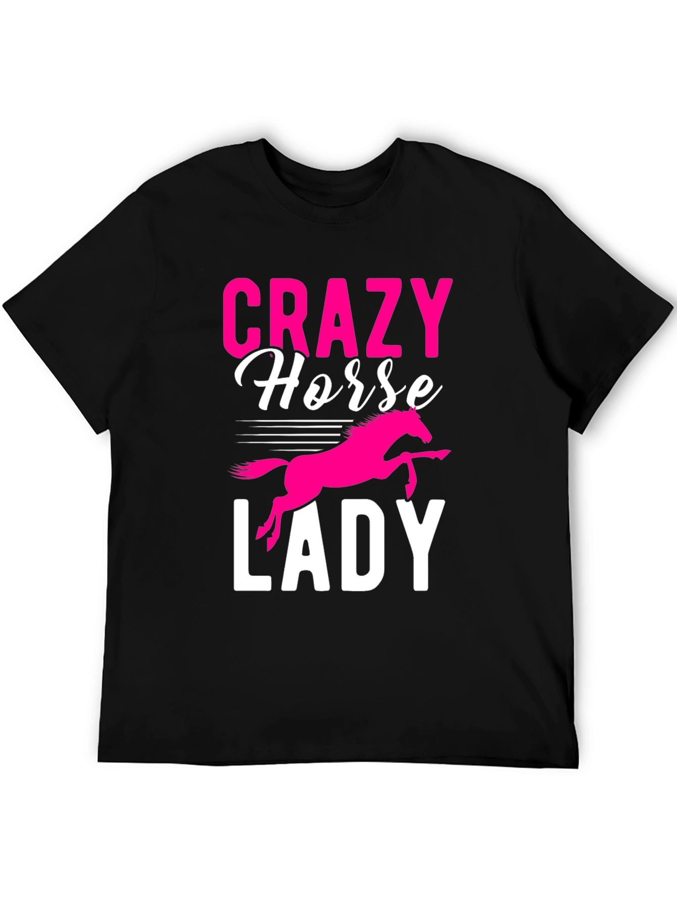 Crazy Horse Lady T-Shirt - Equestrian Apparel - 5