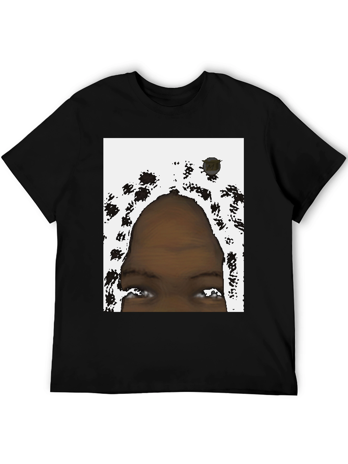 Black Eye See You Graphic Black Tee view 5