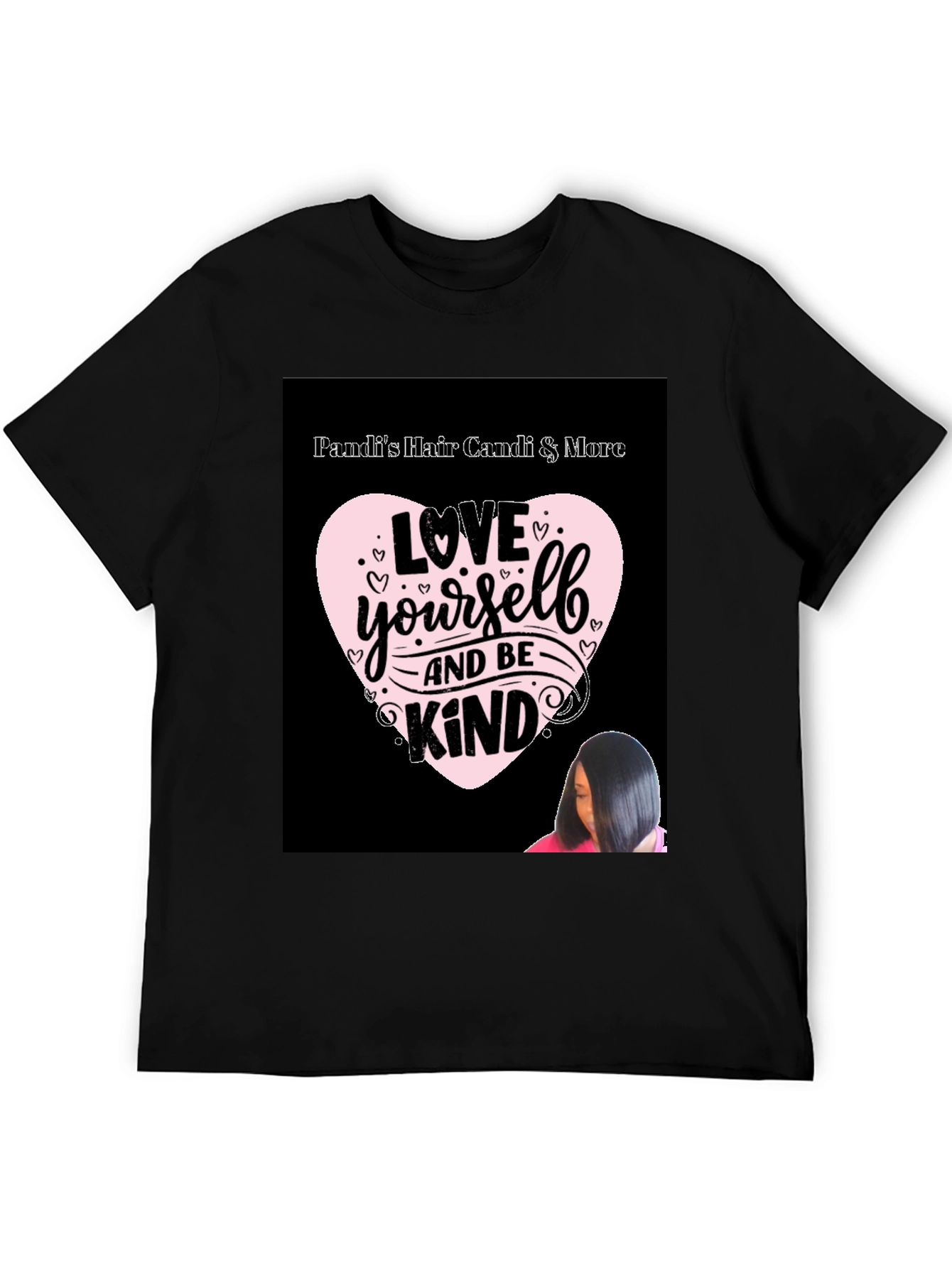 Black Love Yourself Graphic Tee - Stylish and Comfy! view 5