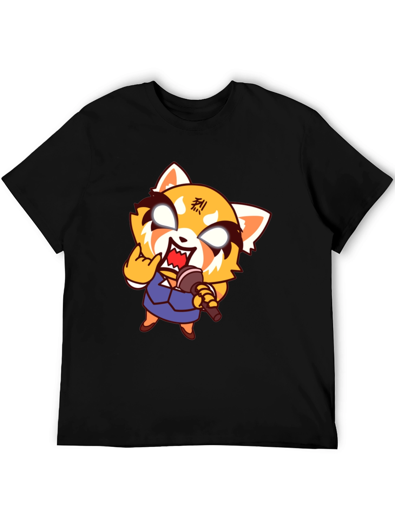 Aggretsuko Rage T-Shirt - Metal Red Panda - 5