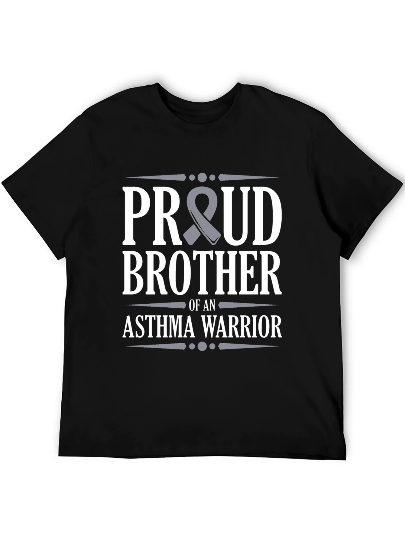 Proud Brother of an Asthma Warrior T-Shirt - 5
