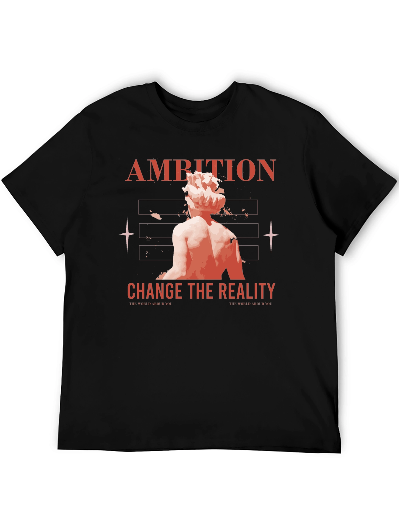 Black Ambition Graphic T-Shirt view 5