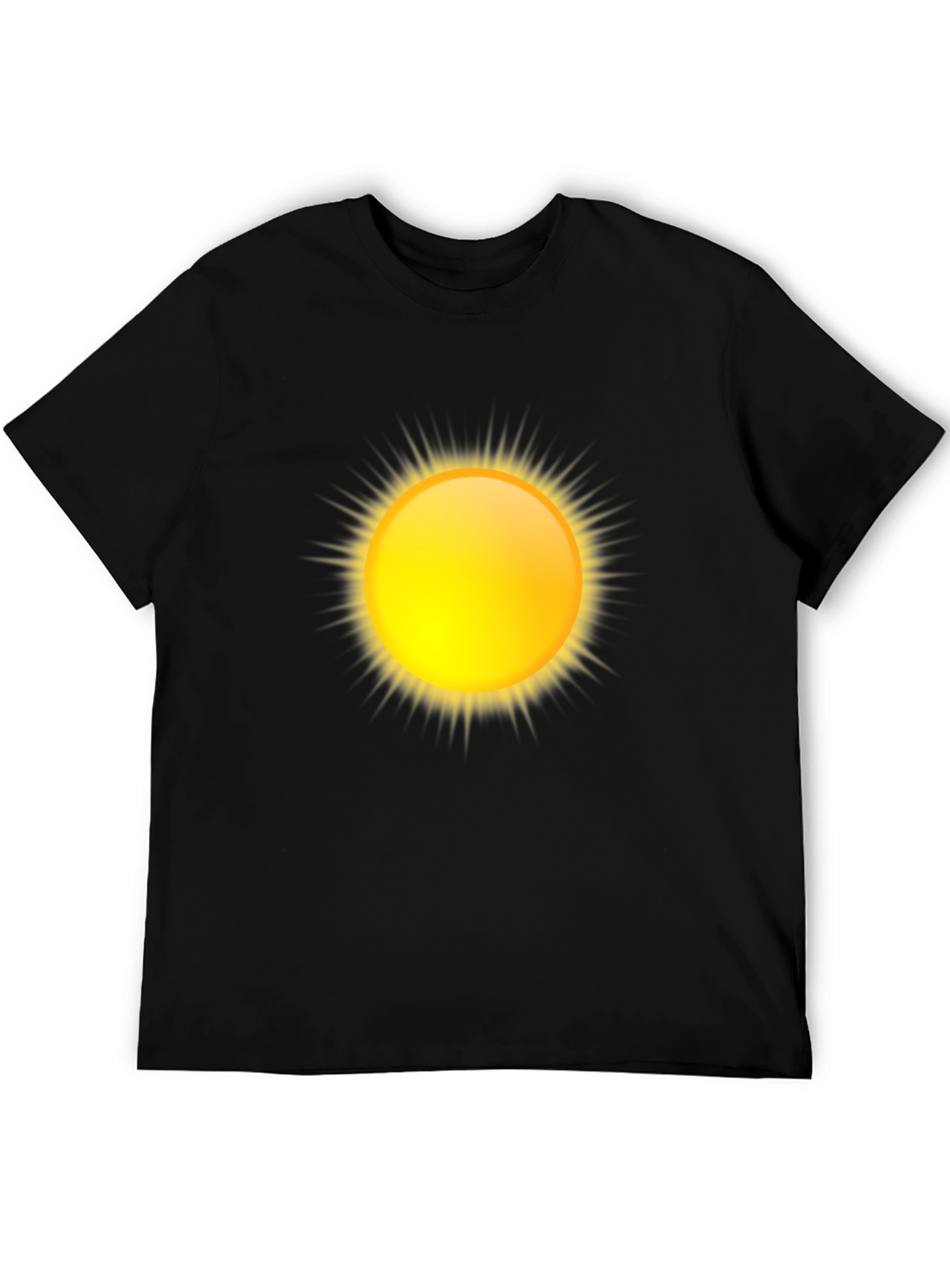 Sunny Day Black T-Shirt - 5