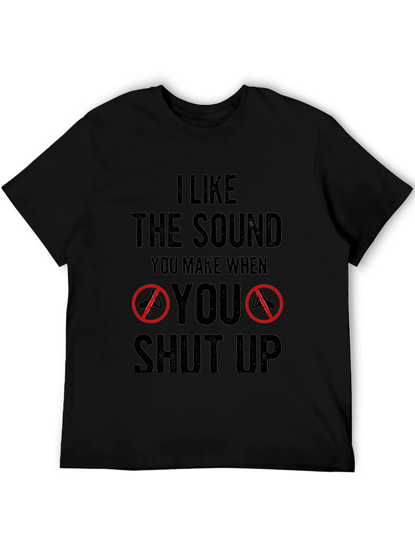 Black I Like the Sound T-Shirt view 5