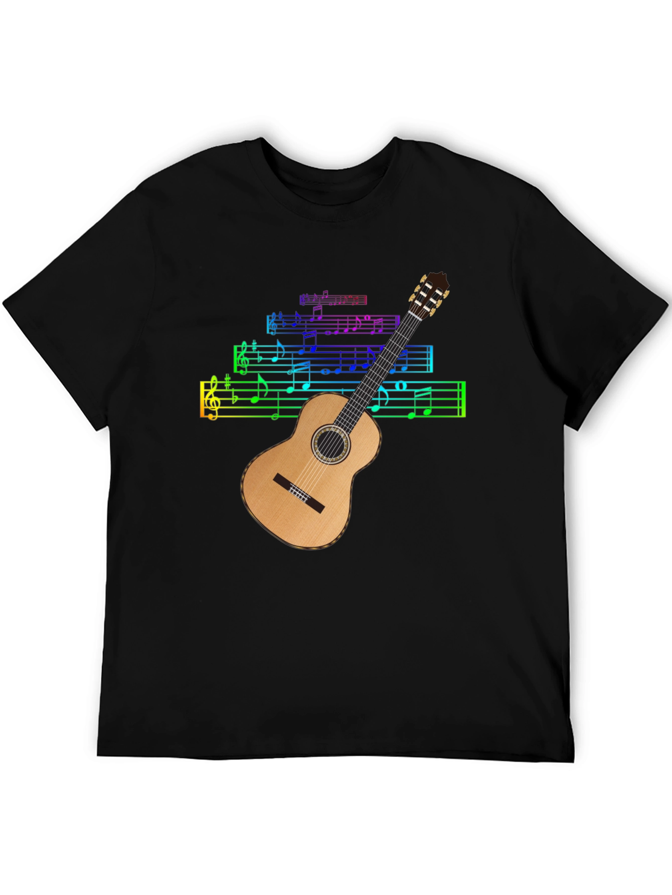 Musical Guitar T-Shirt - 5