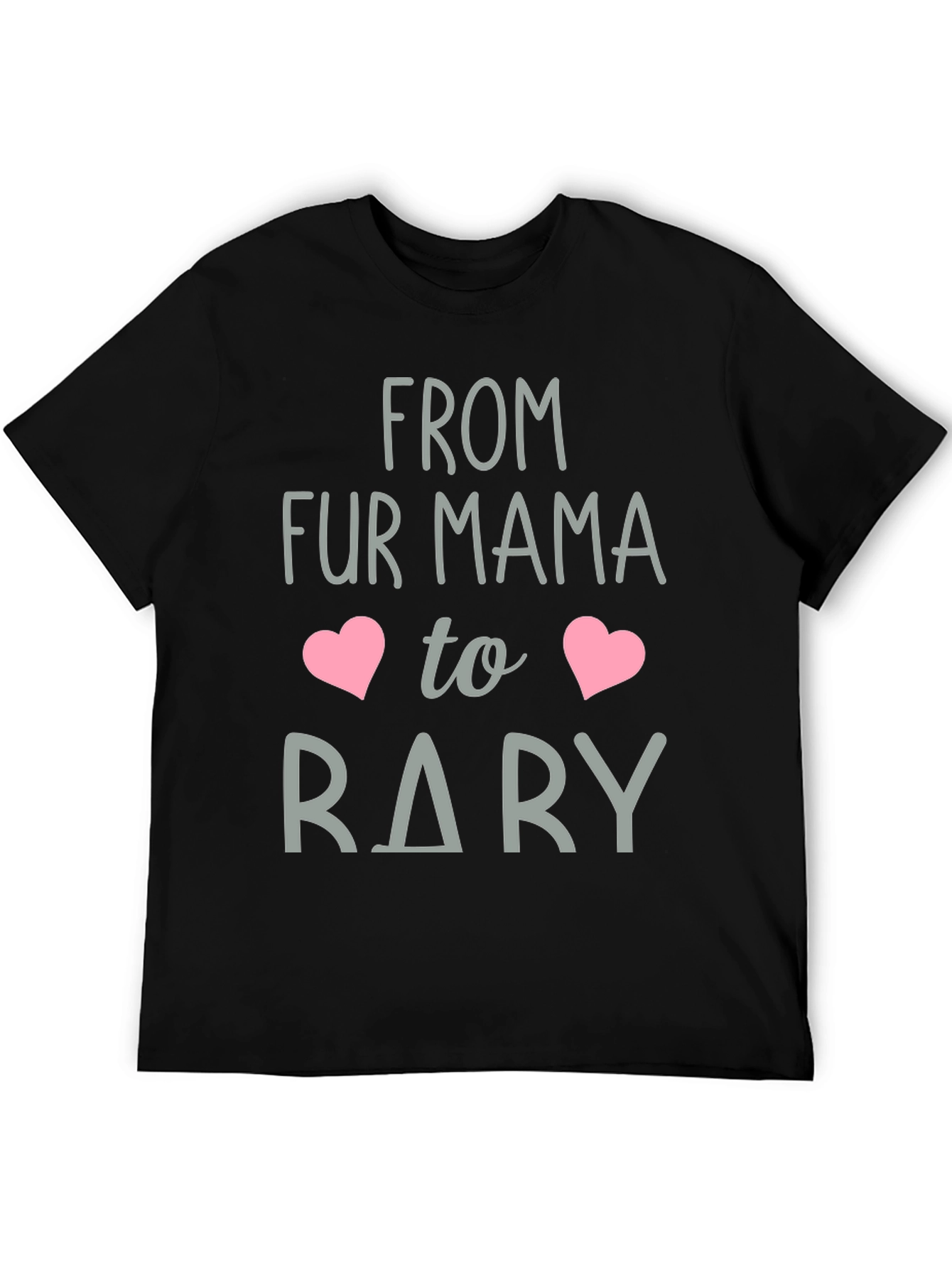 Black Fur Mama to Rary Graphic Tee view 5