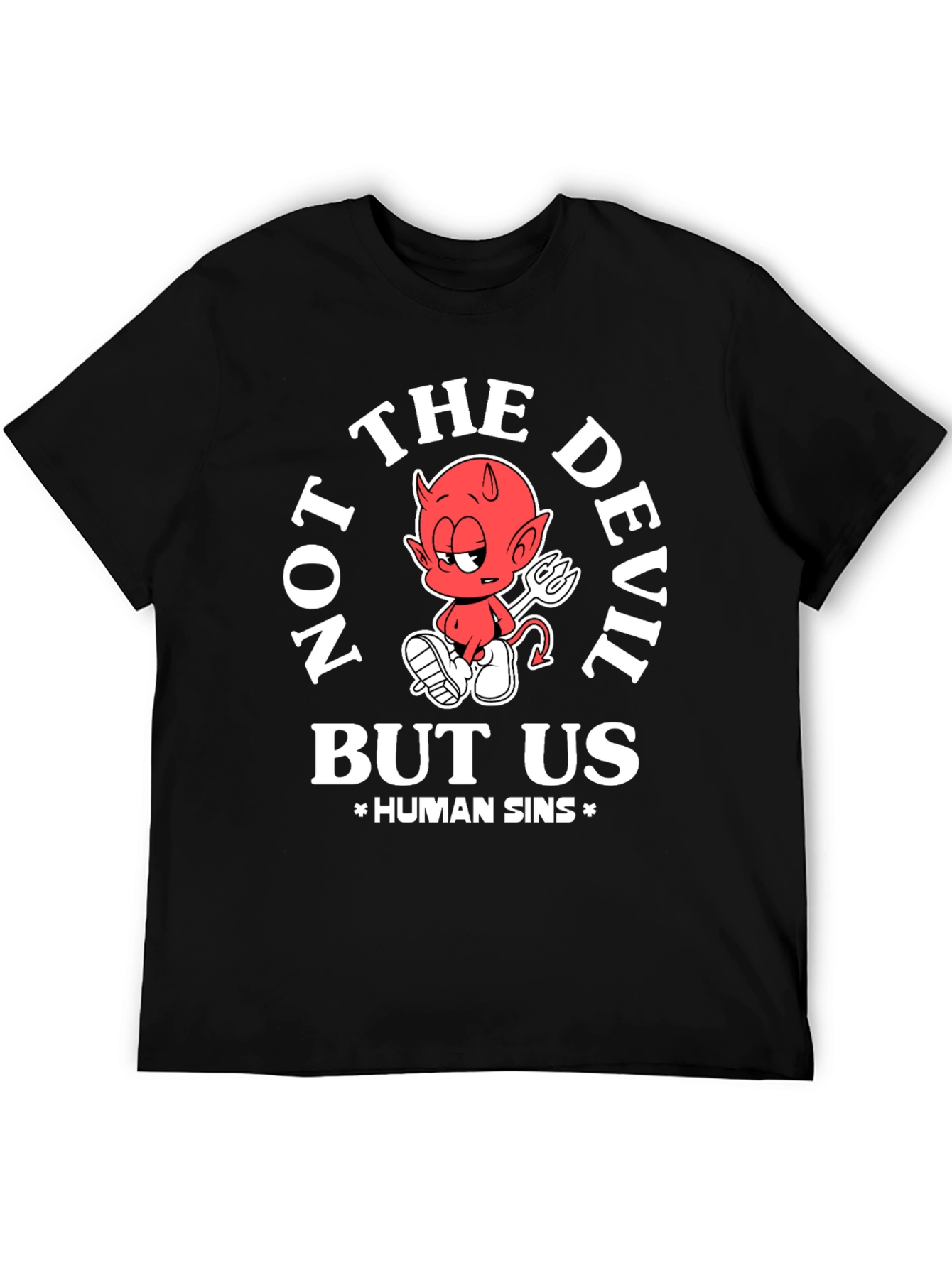 Black Not The Devil But Us Human Sins T-Shirt view 5