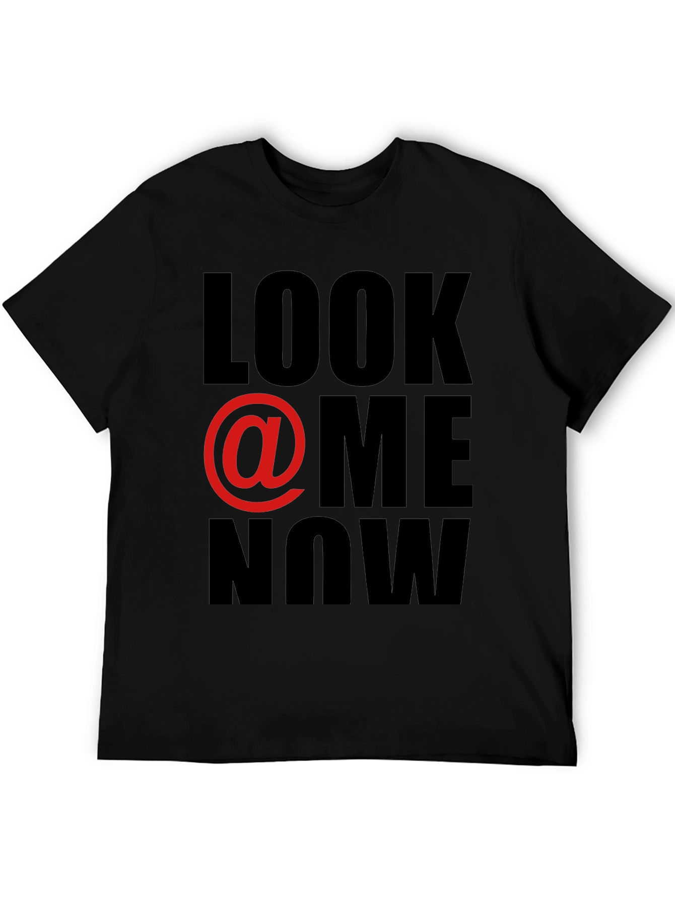 Black Look @ Me Now Graphic T-Shirt view 5