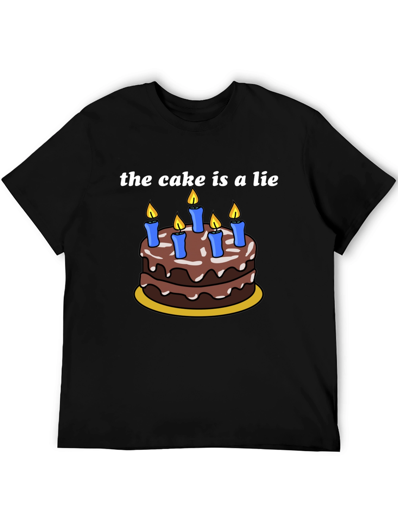 Black Cake is a Lie Graphic T-Shirt view 5