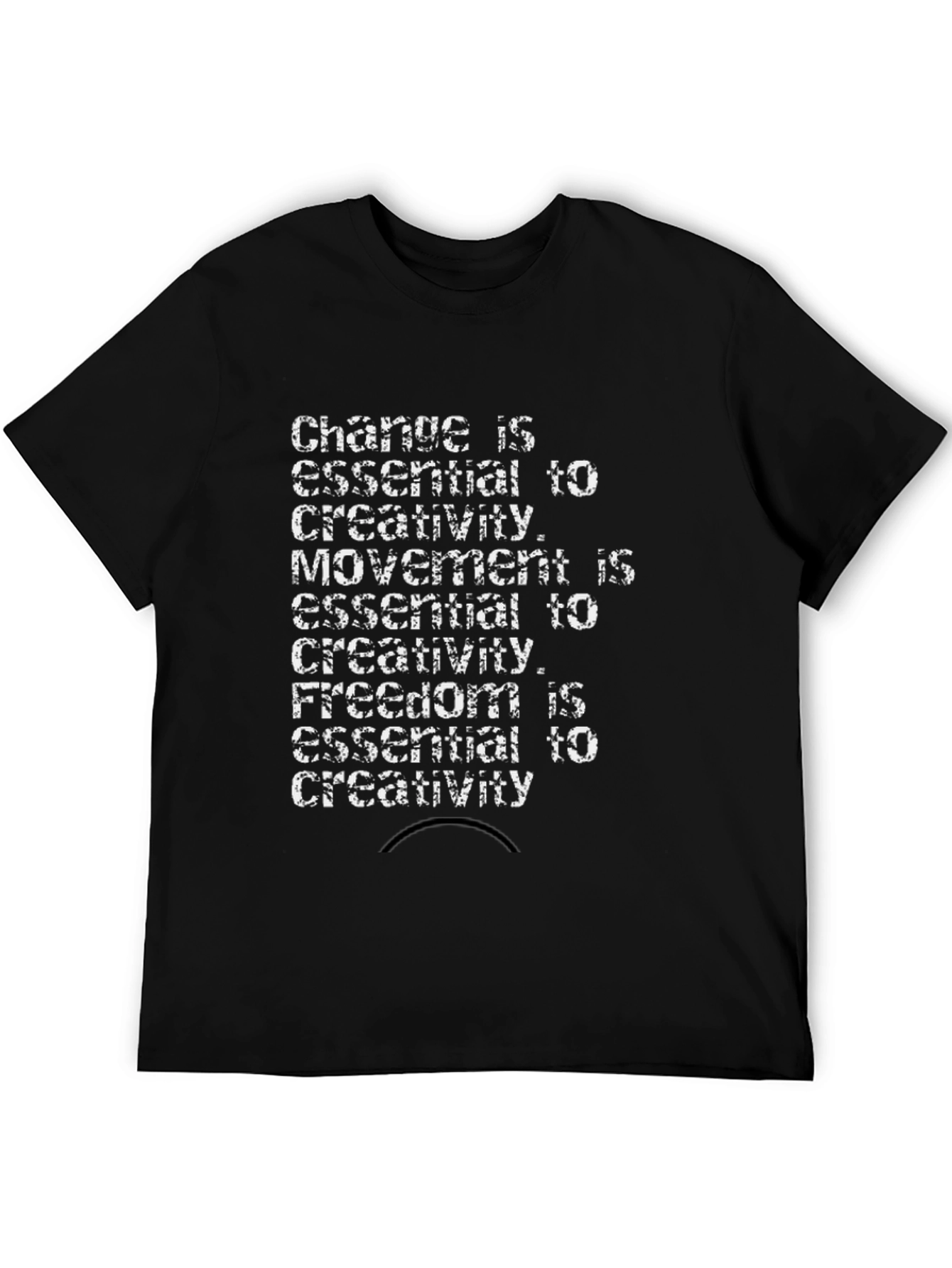Black Creativity Essential T-Shirt view 5