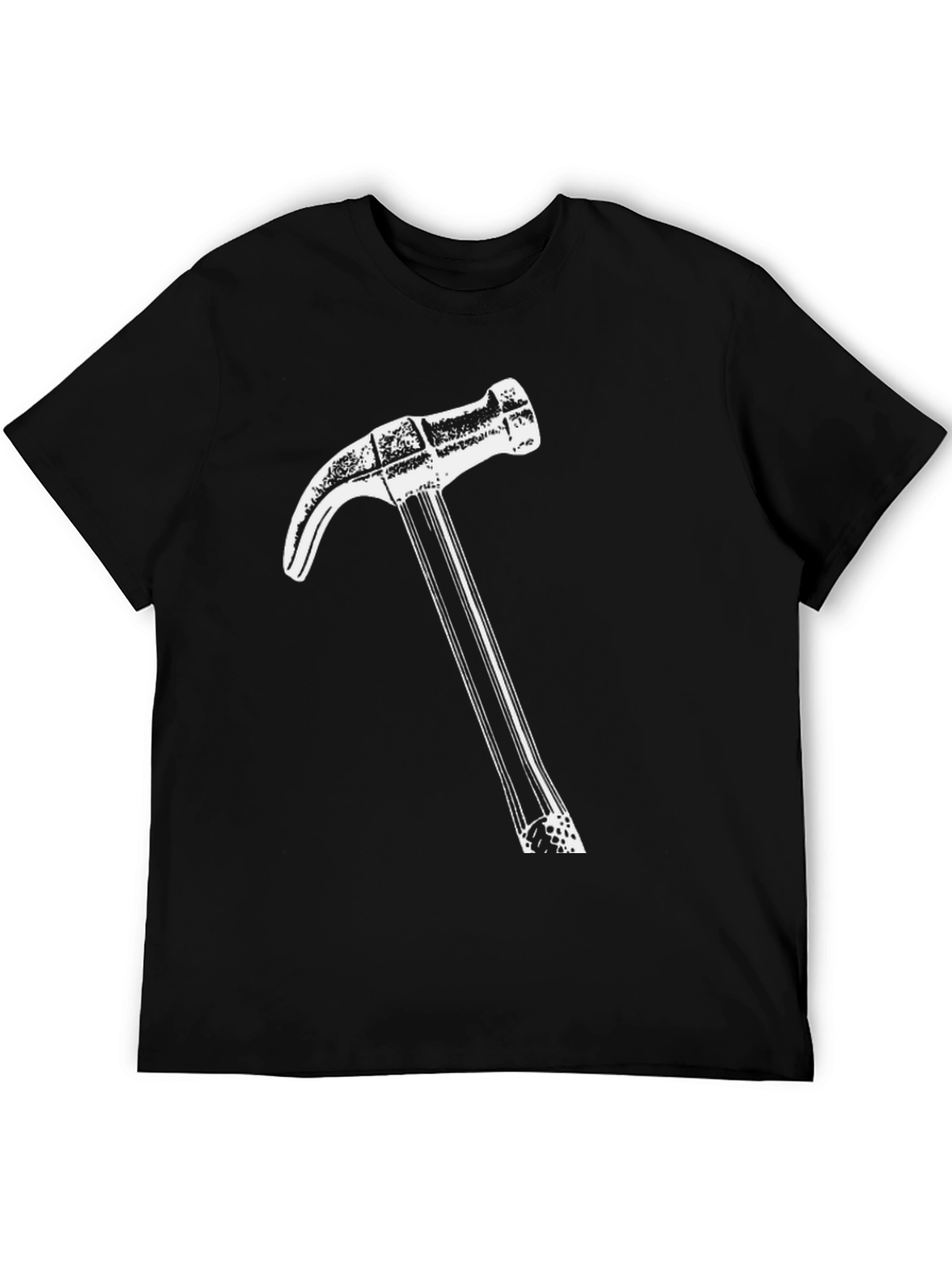 Black Hammer Graphic Tee - Black Cotton Blend view 5