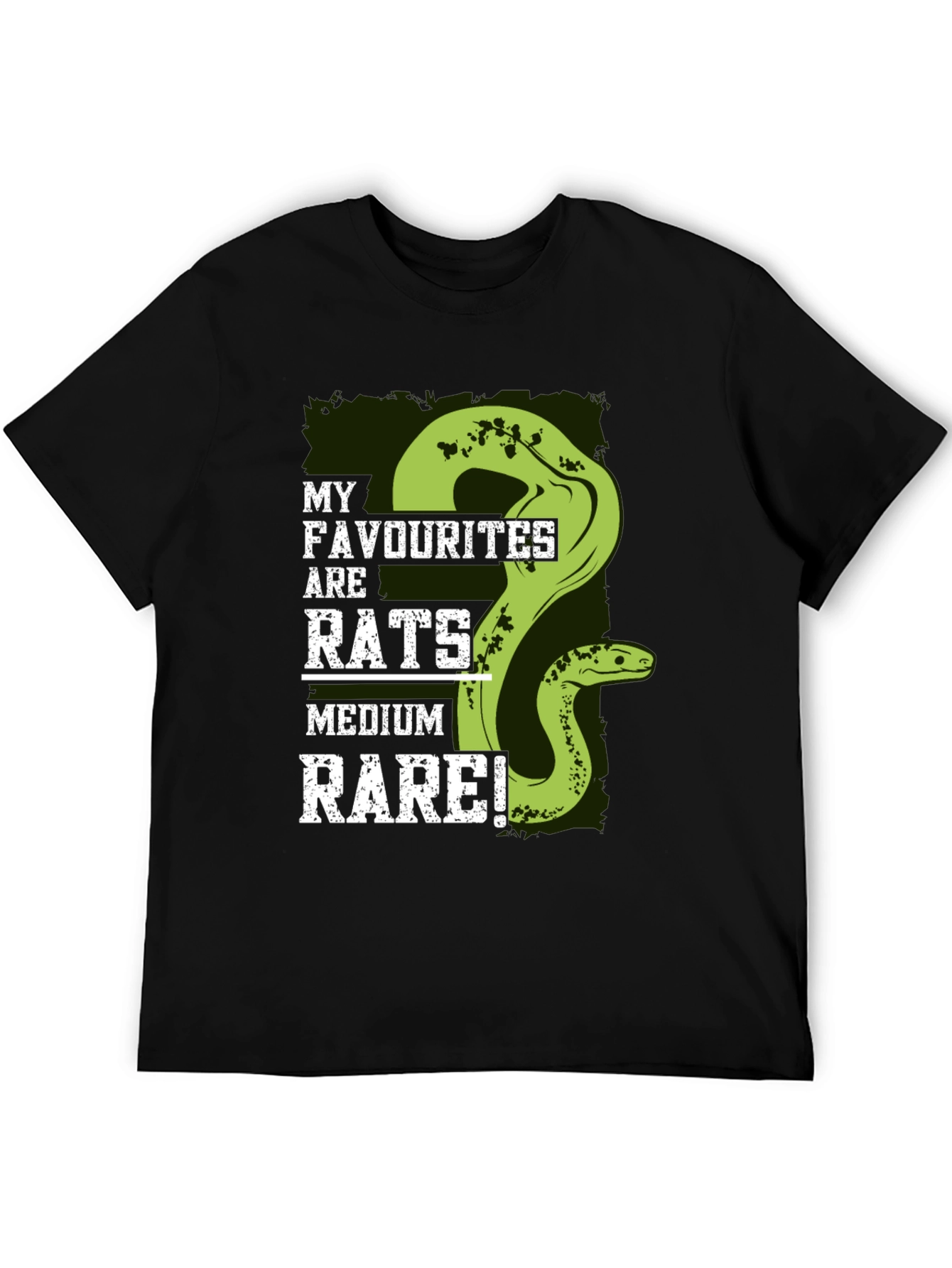 Black Rats Medium Rare Snake T-Shirt view 5