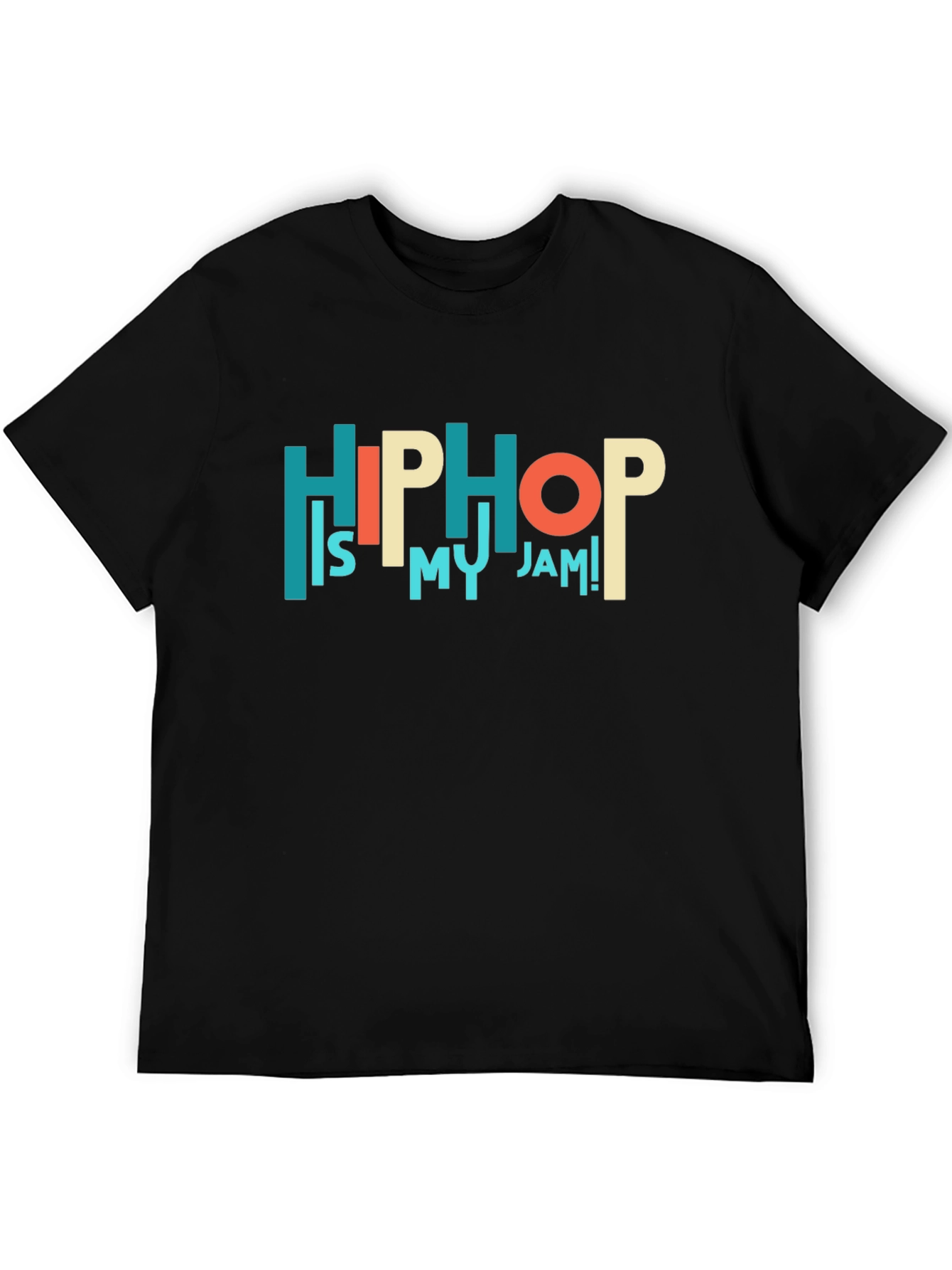 Black Hip Hop Is My Jam Graphic Tee view 5