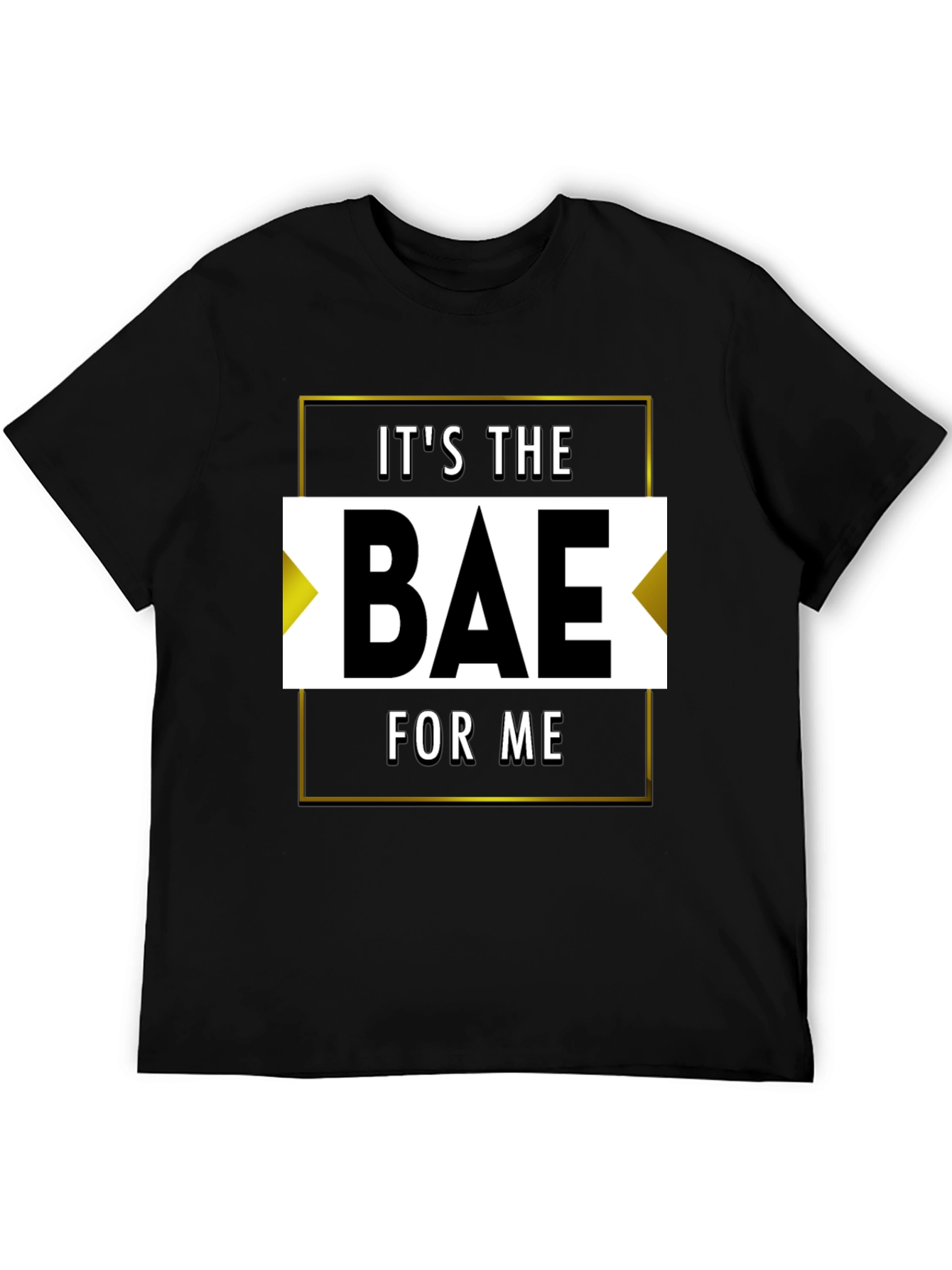 Black It's the Bae for Me Graphic Tee view 5