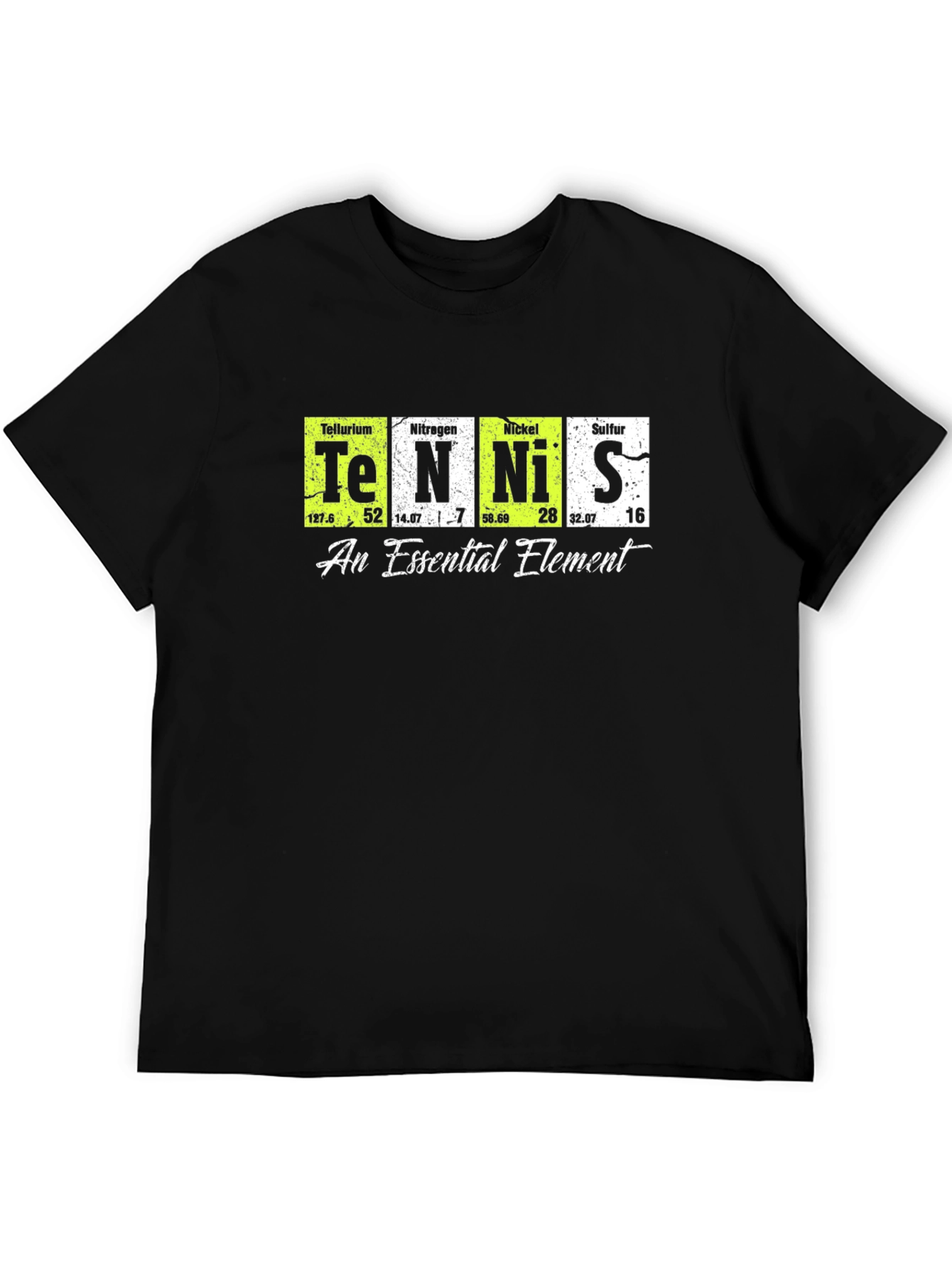 Black Tennis An Essential Element T-Shirt view 5