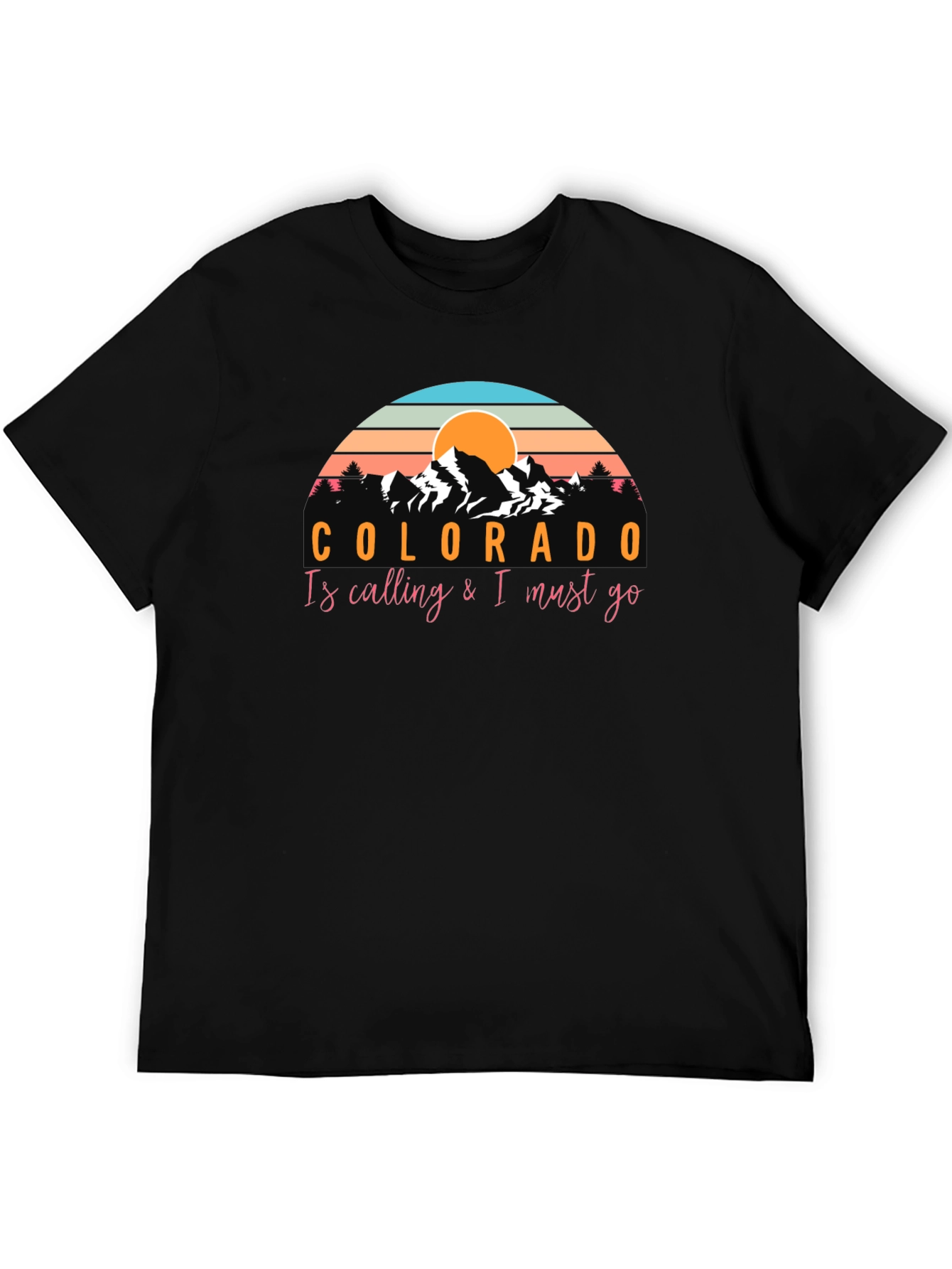 Colorado Calling Graphic Tee - Nature Lover's T-Shirt - 5