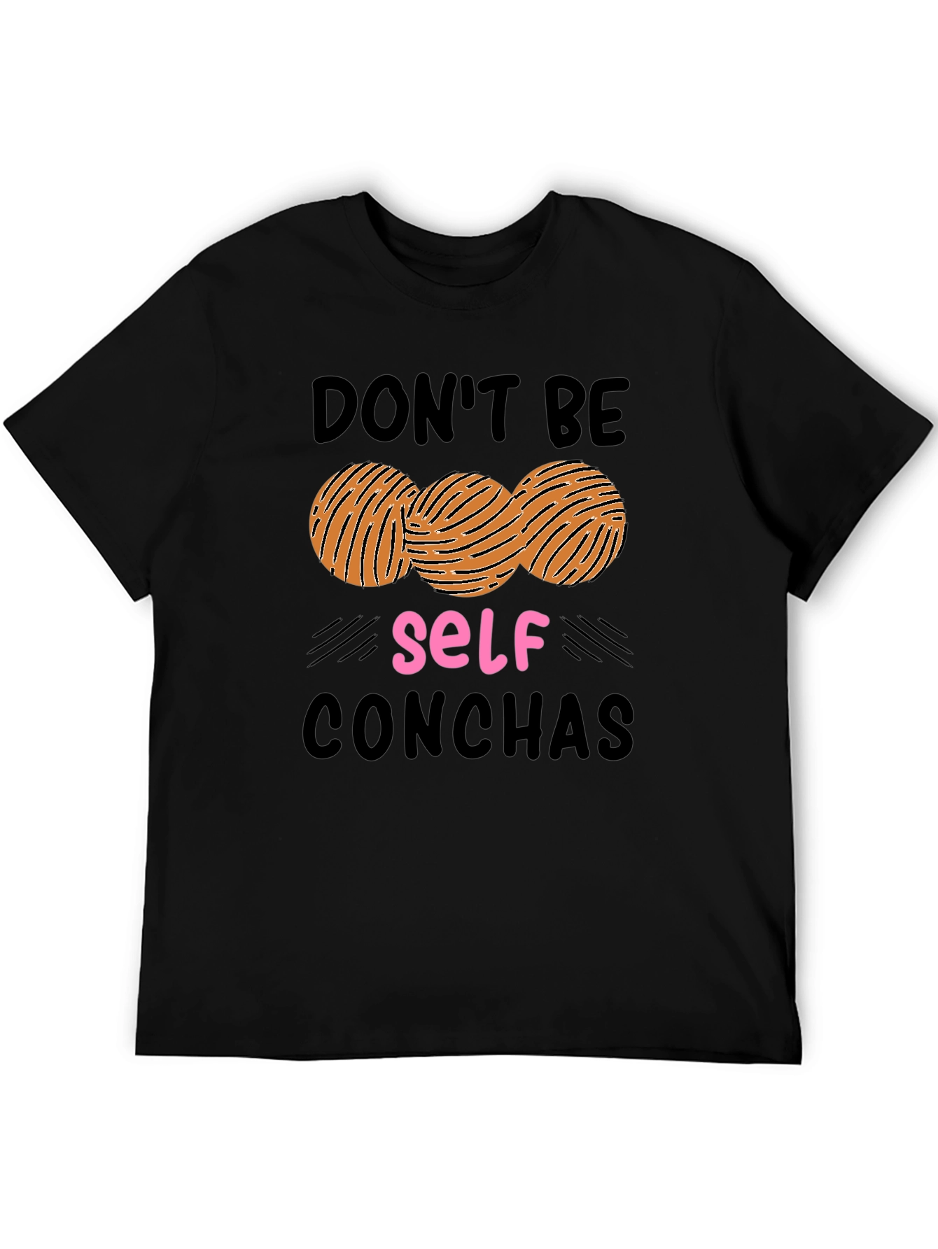 Black Don't Be Self Conchas Graphic Tee view 5