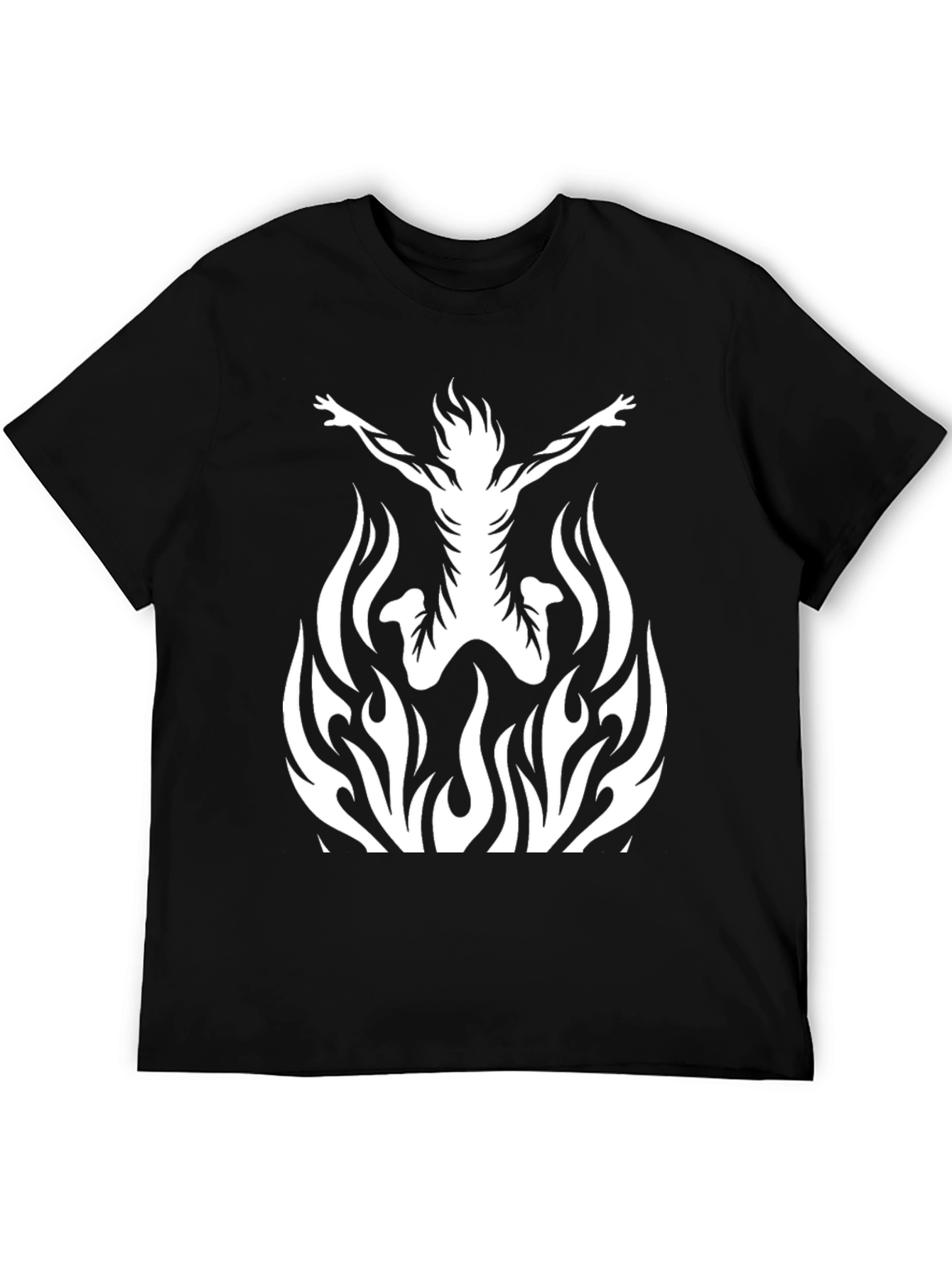 Black Phoenix Flame T-Shirt - Rise From the Ashes! view 5