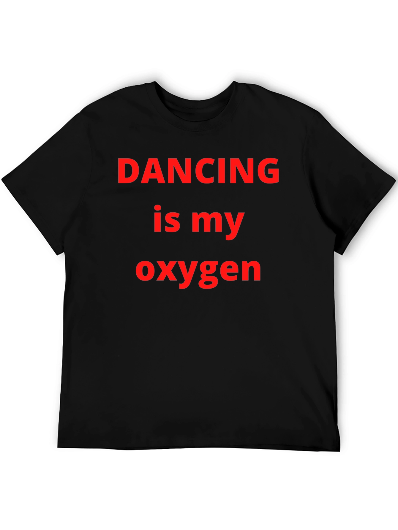Black Dancing is My Oxygen Graphic Tee view 5