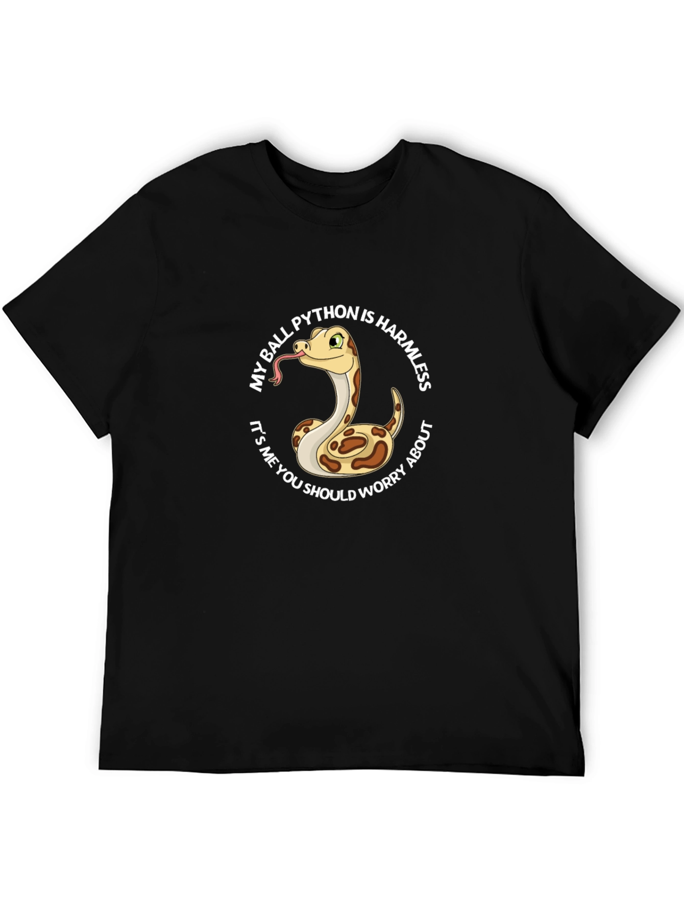Ball Python Funny Graphic T-Shirt - 5