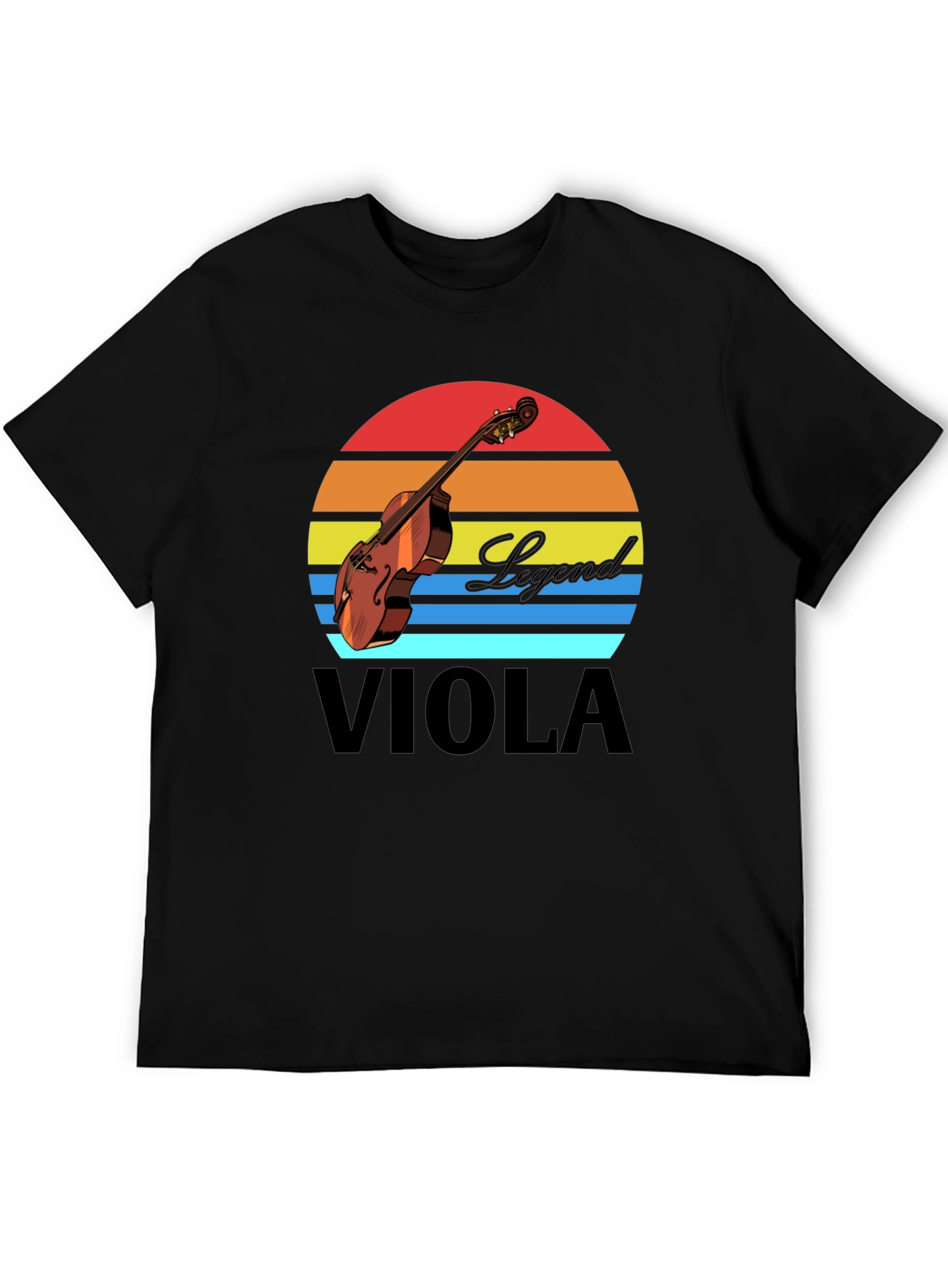 Black Viola Legend Graphic T-Shirt  view 5