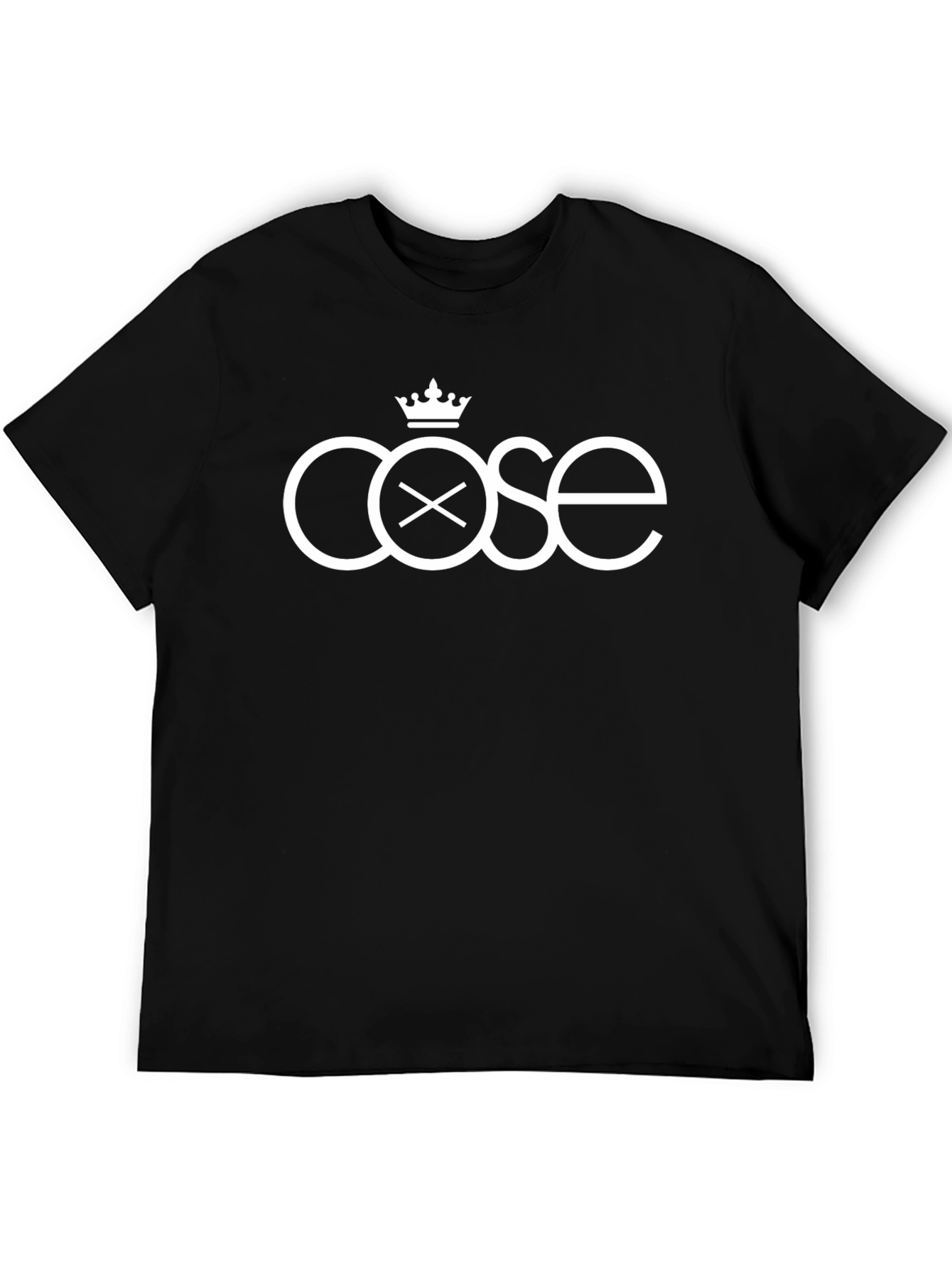 Black Cose Graphic Tee - Crown Logo - Black view 5