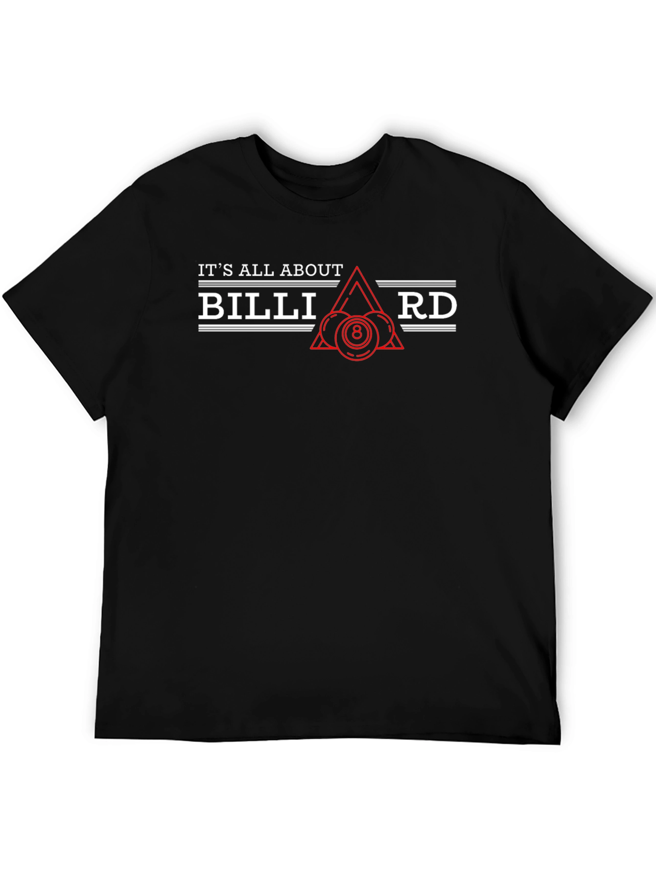 It's All About Billiard Graphic Tee - 5