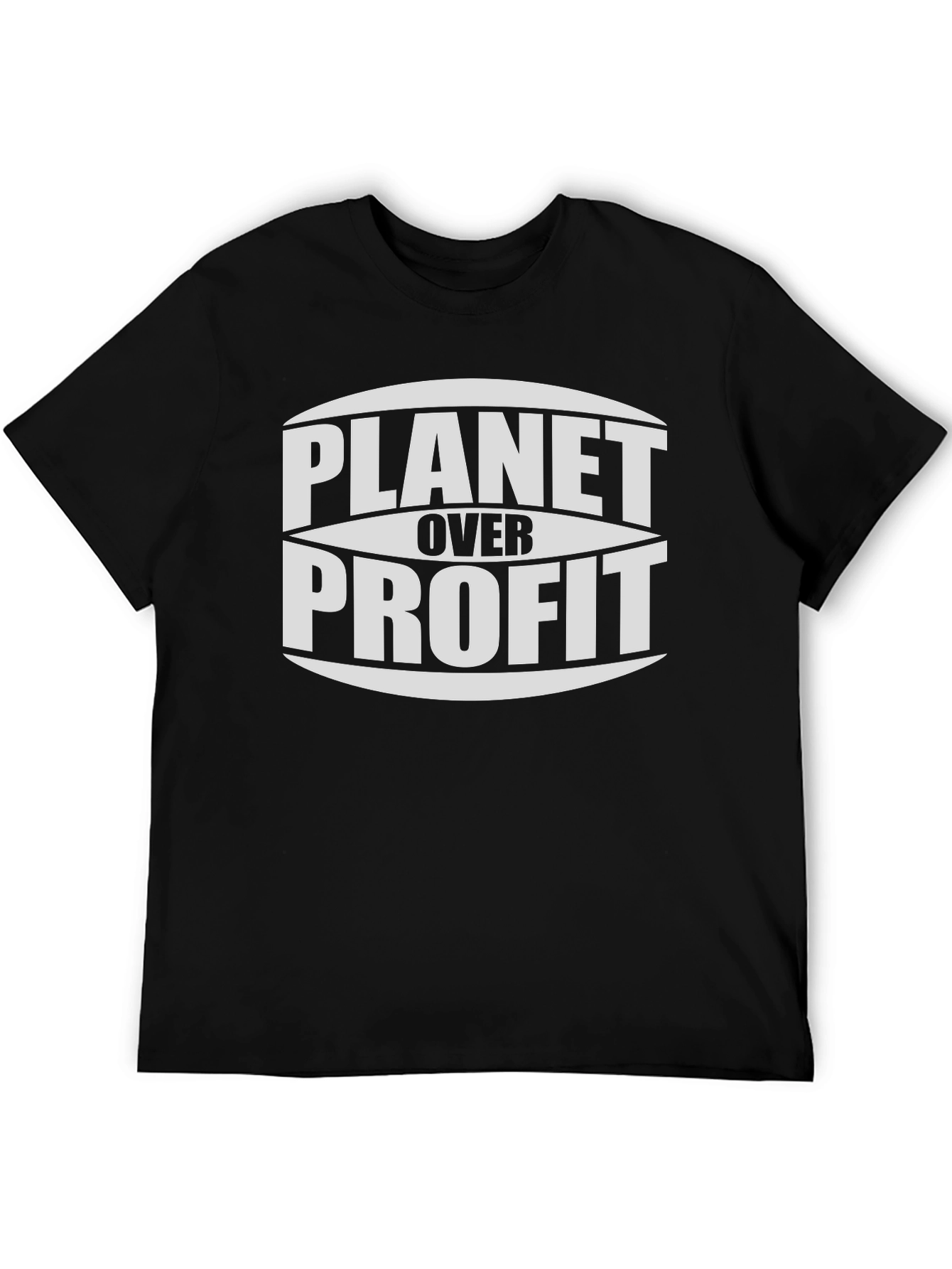 Black Planet Over Profit Graphic Tee view 5