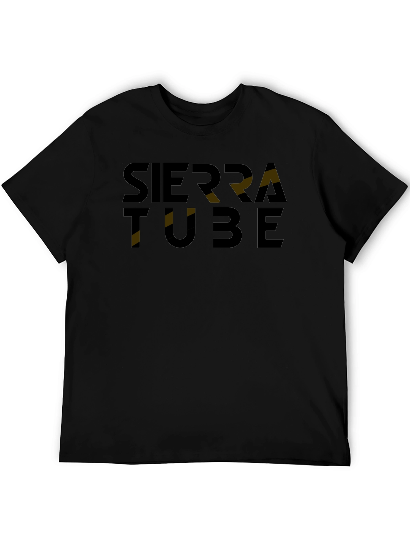 Black Sierra Tube Black Graphic Tee view 5