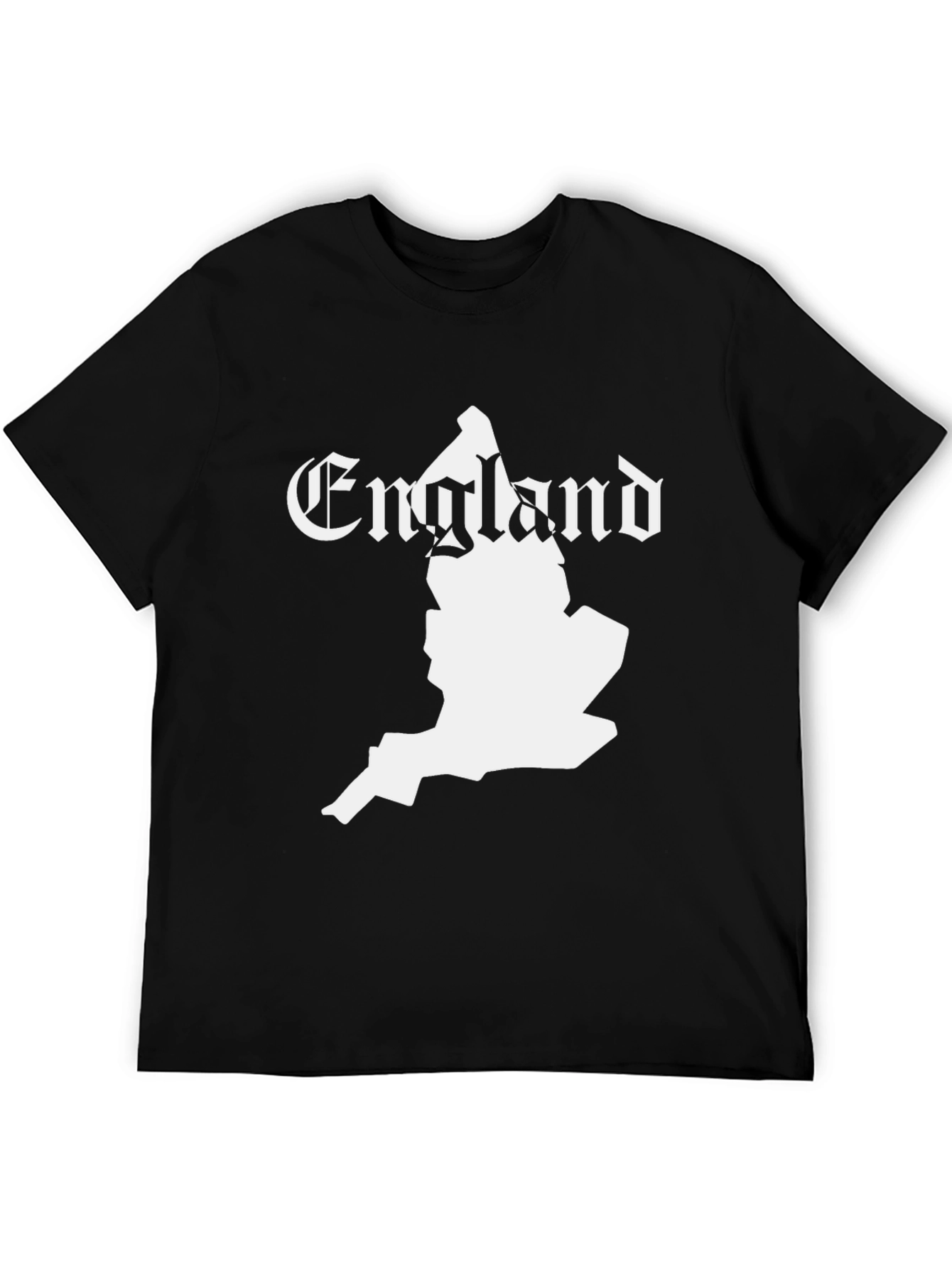 England Map T-Shirt - Black Country Pride Tee - 5