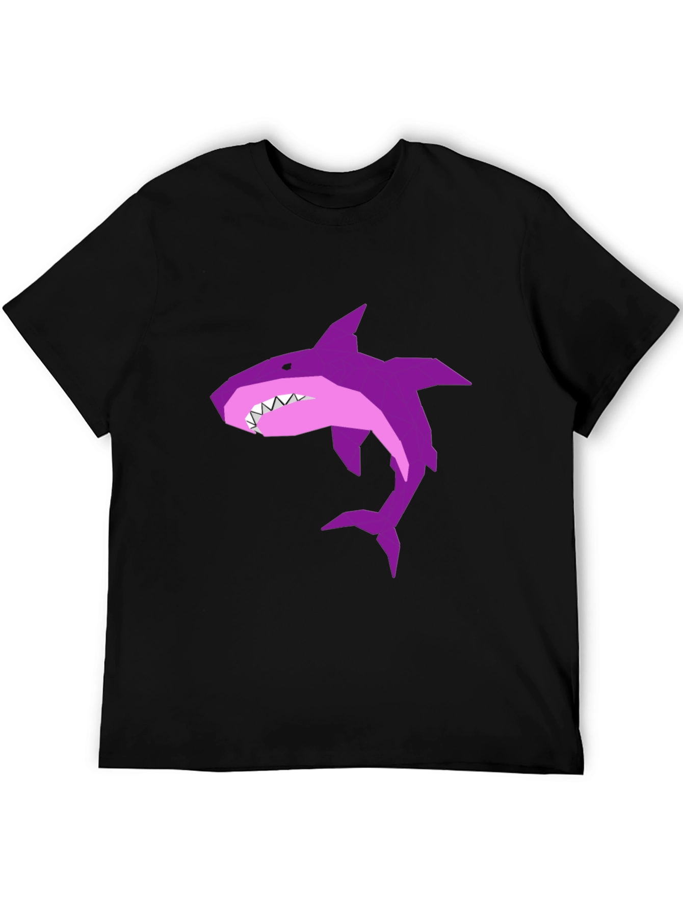 Black Shark Graphic Tee - Bold & Unique Style view 5