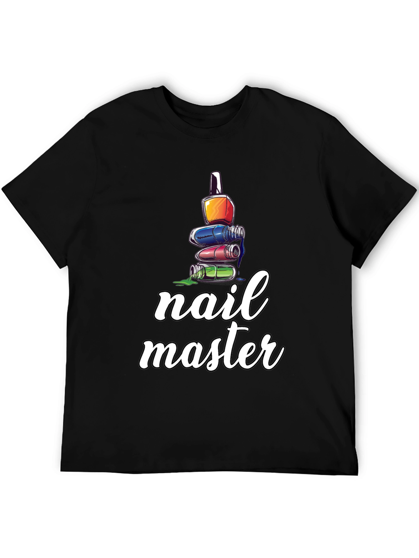 Nail Master T-Shirt - Stylish Graphic Tee for Nail Technicians - 5