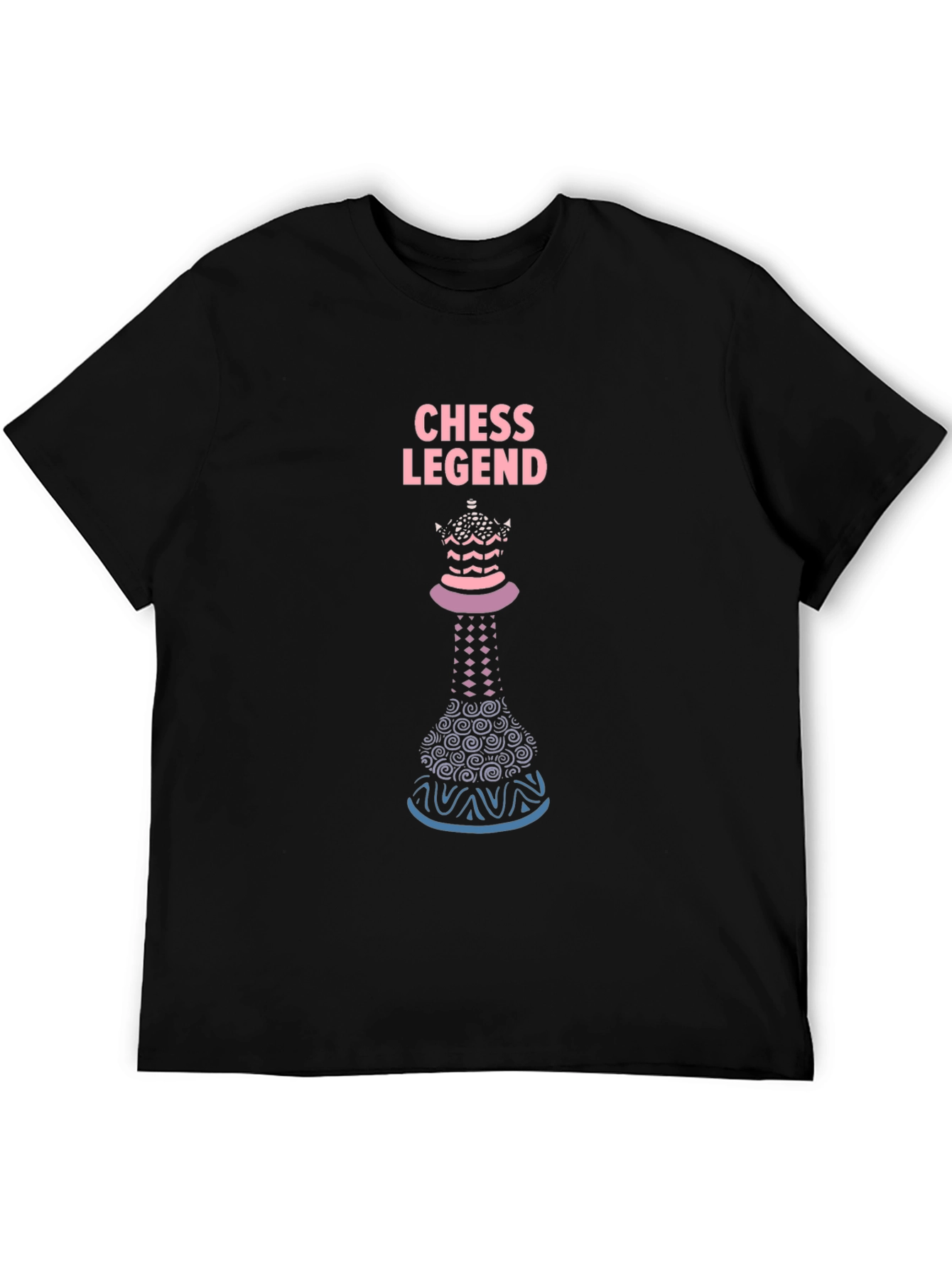 Black Chess Legend Graphic Tee - Stylish & Unique Design view 5