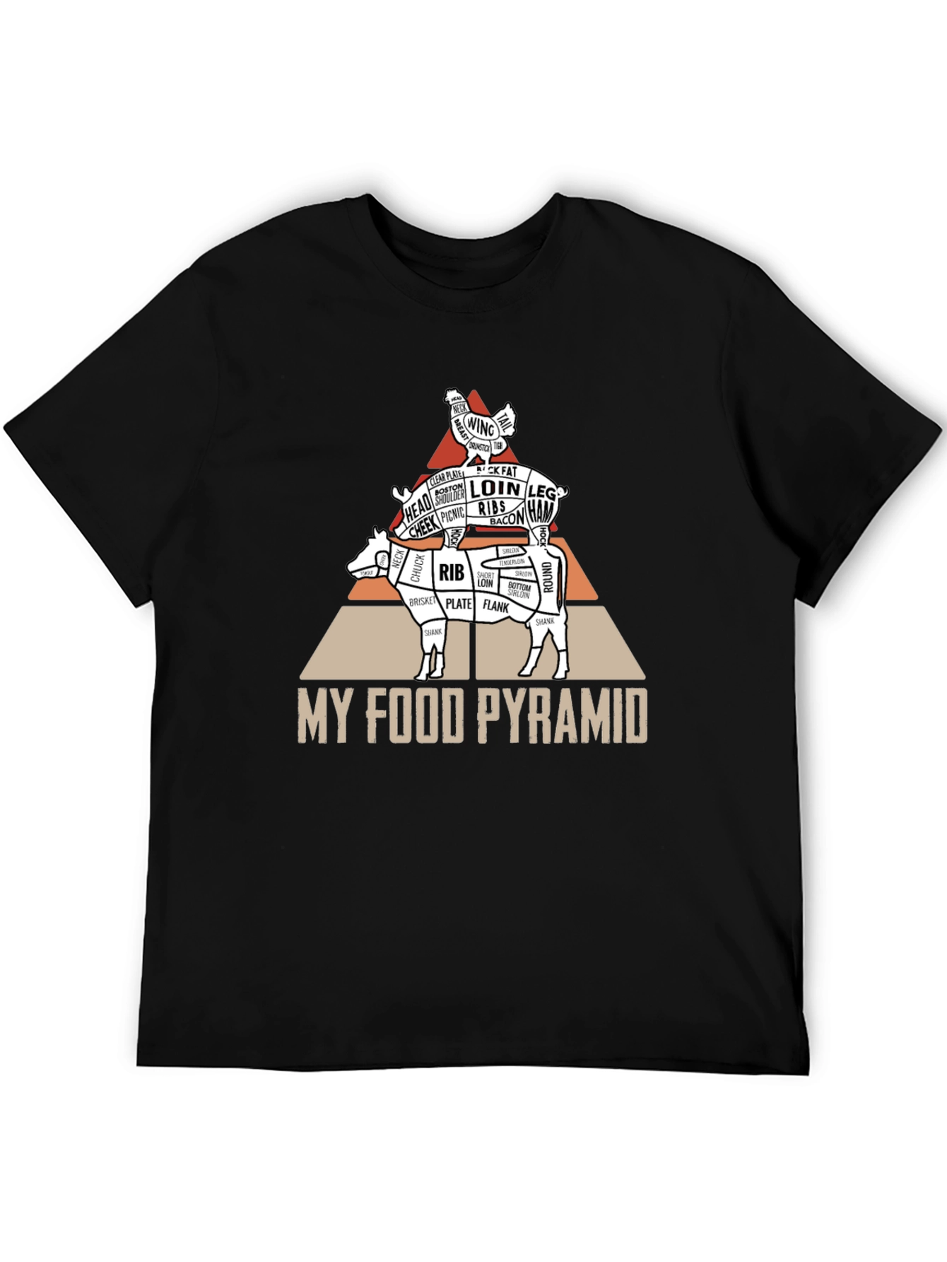 My Food Pyramid T-Shirt - 5