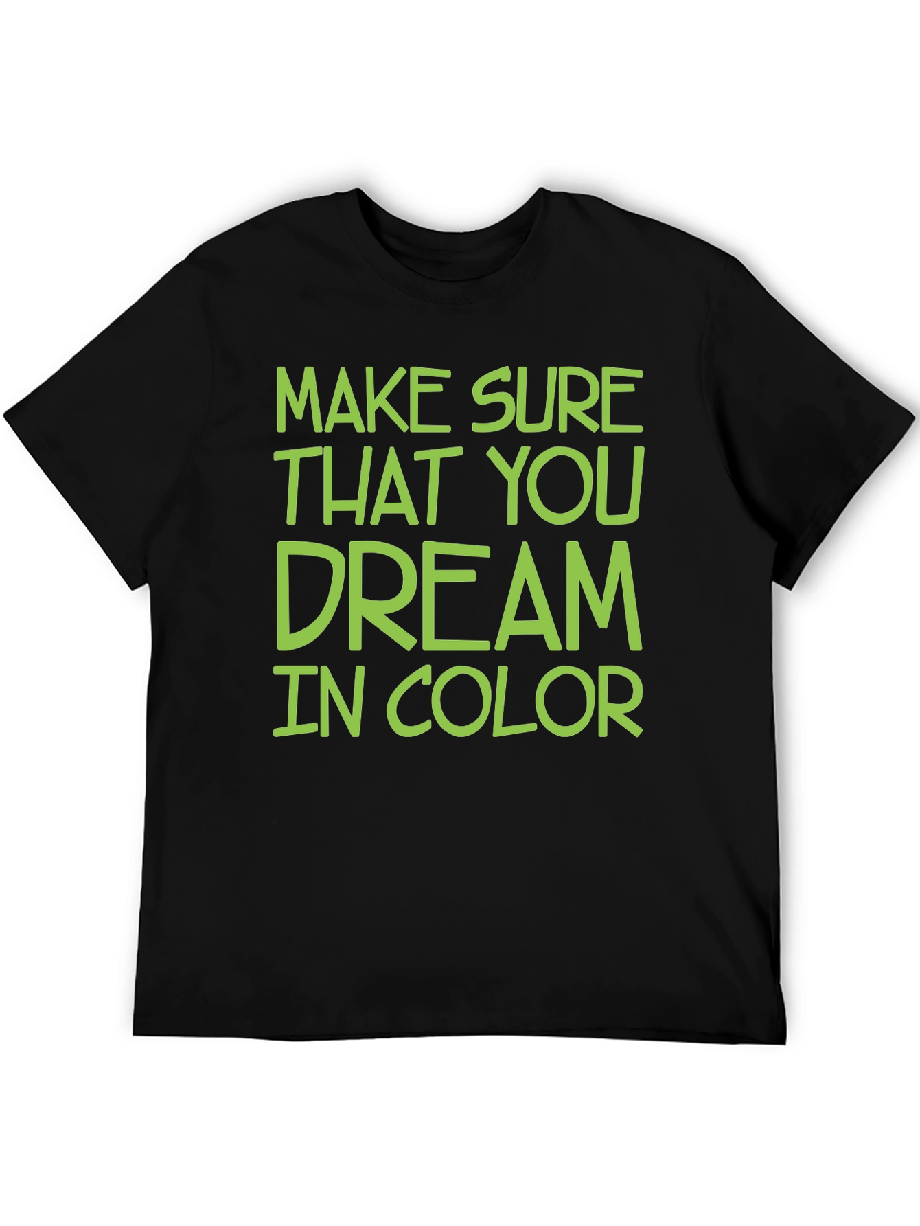 Black Dream in Color Black T-Shirt view 5