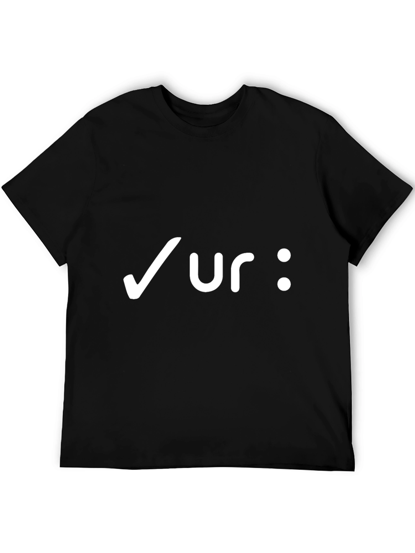 Black Funny Sarcastic Check Ur Vibe T-Shirt view 5