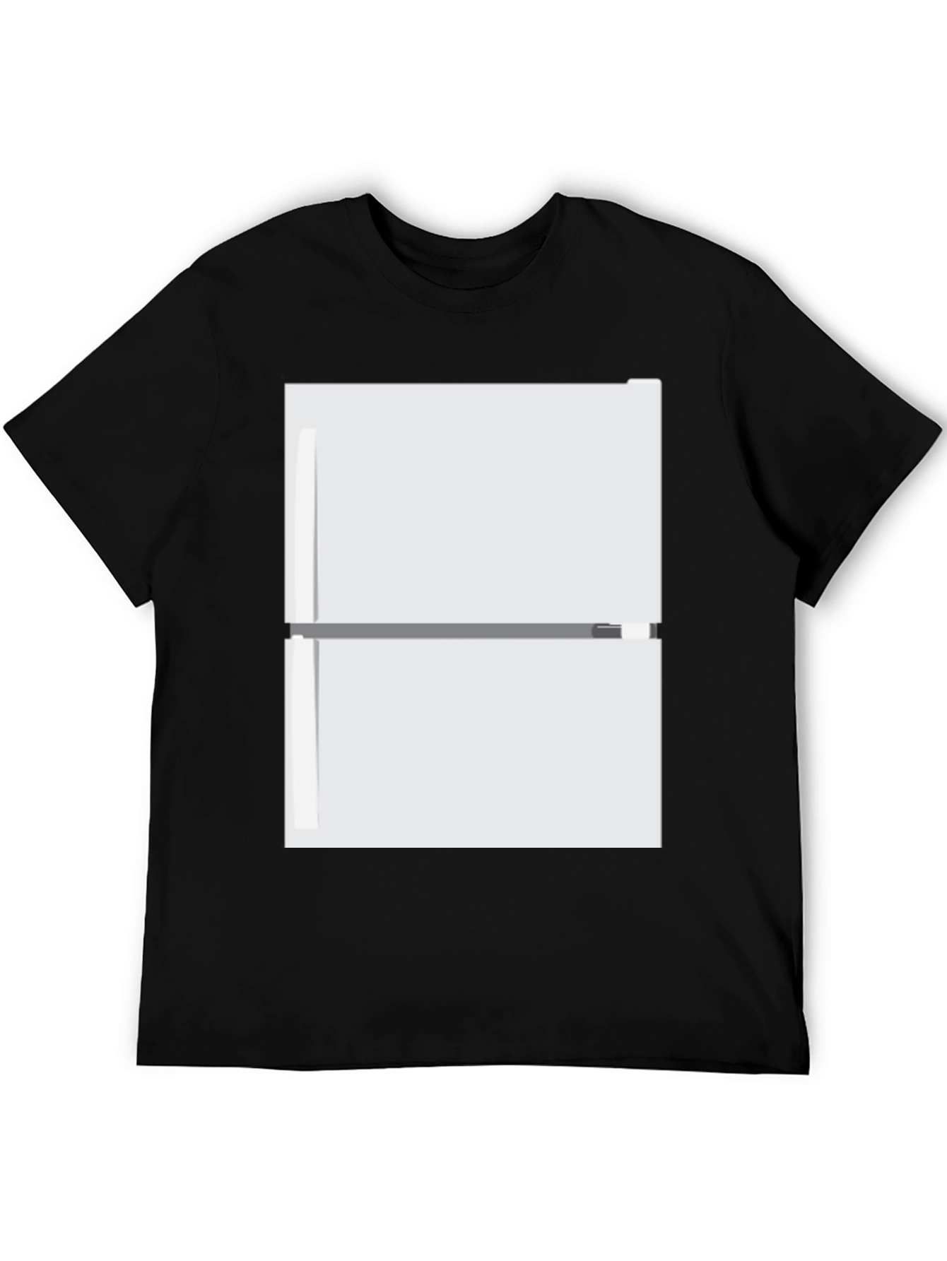 Black Novelty Refrigerator T-Shirt view 5