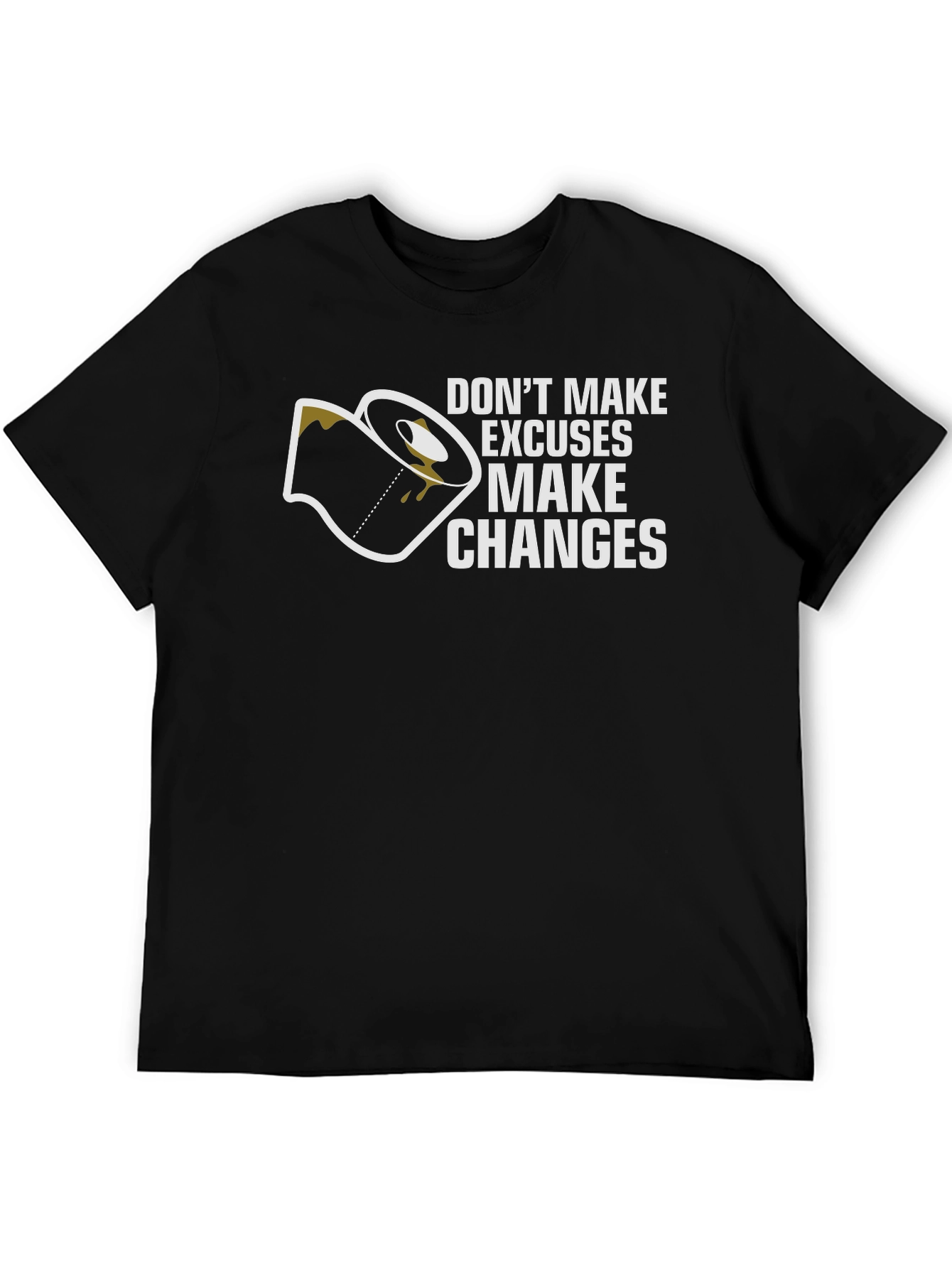 Black Don't Make Excuses Graphic T-Shirt view 5