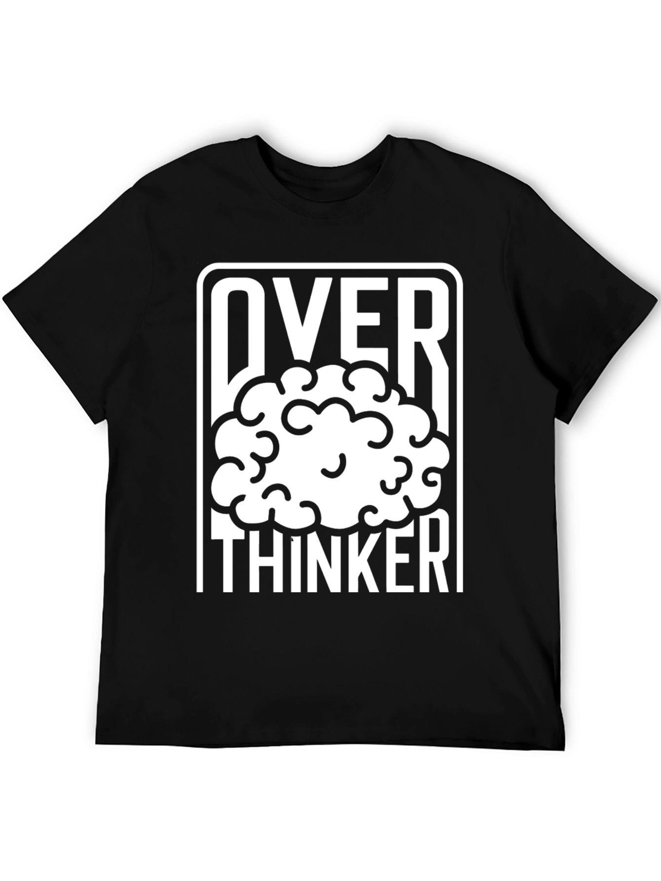 Overthinker Brain T-Shirt - Thinking Tee - 5
