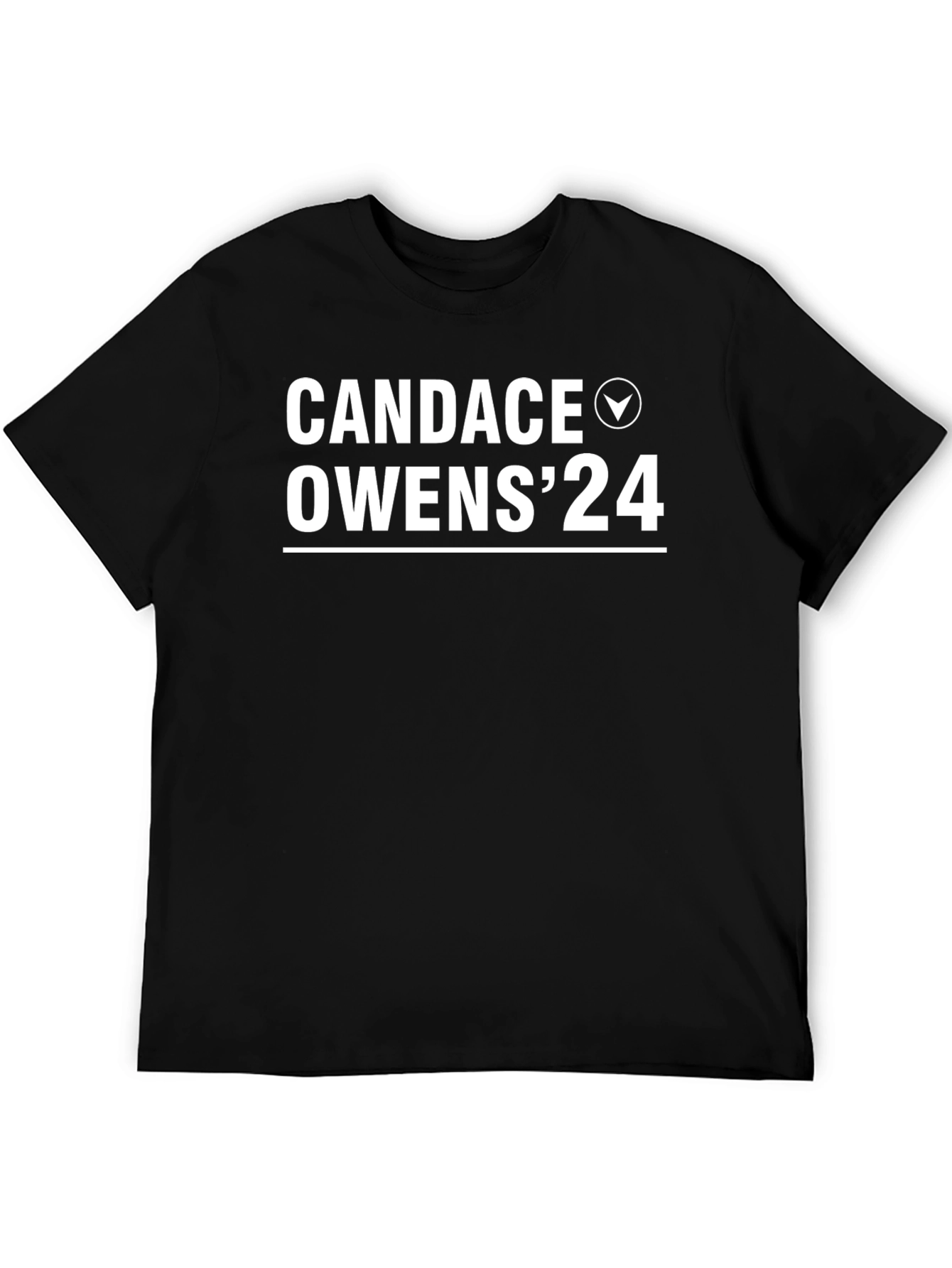 Black Candace Owens '24 Graphic T-Shirt view 5