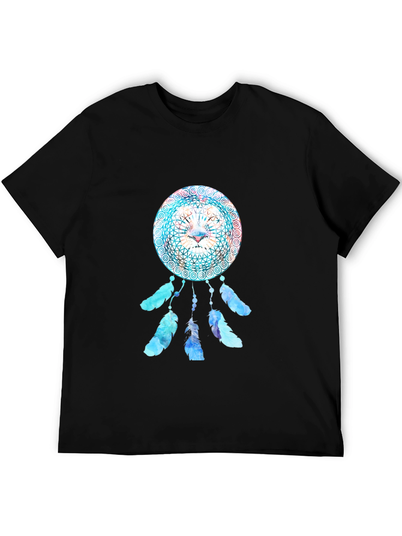 Black Lion Dreamcatcher Graphic Tee view 5
