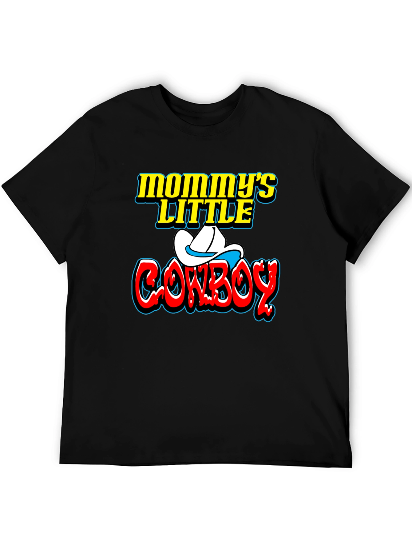 Mommy's Little Cowboy Graphic T-Shirt - 5